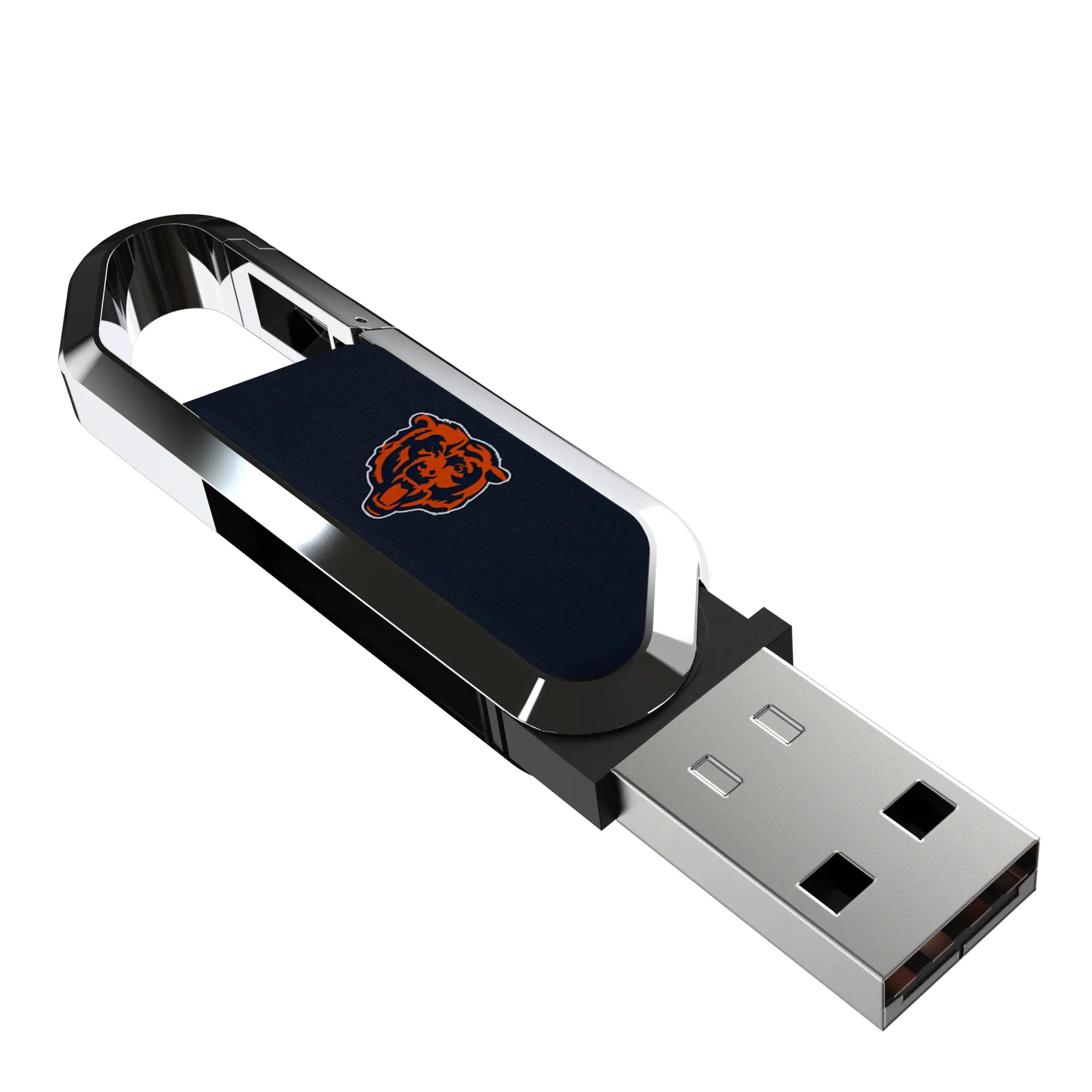 Chicago Bears Solid USB 32GB Clip Style Flash Drive