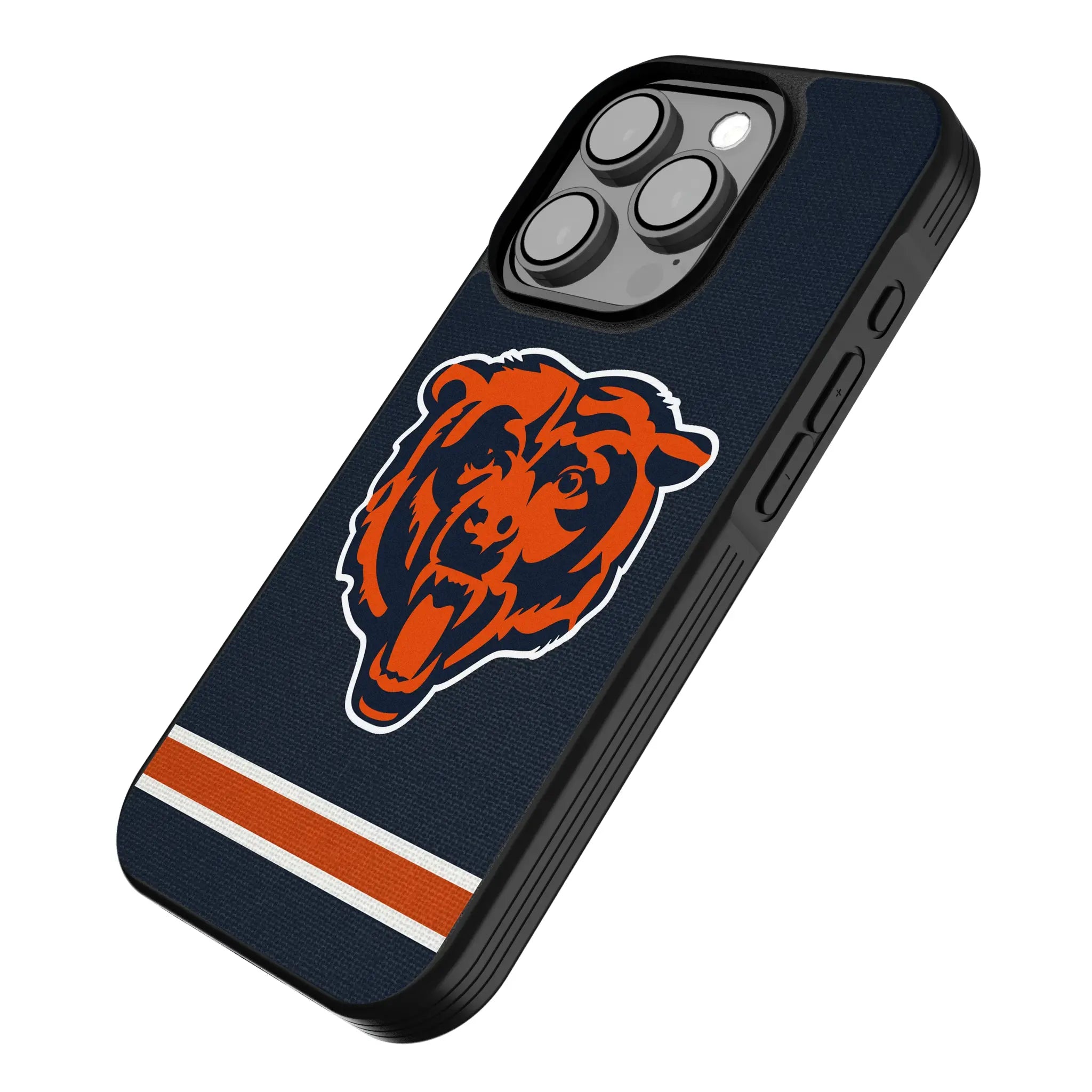 Chicago Bears Stripe Bump Phone Case