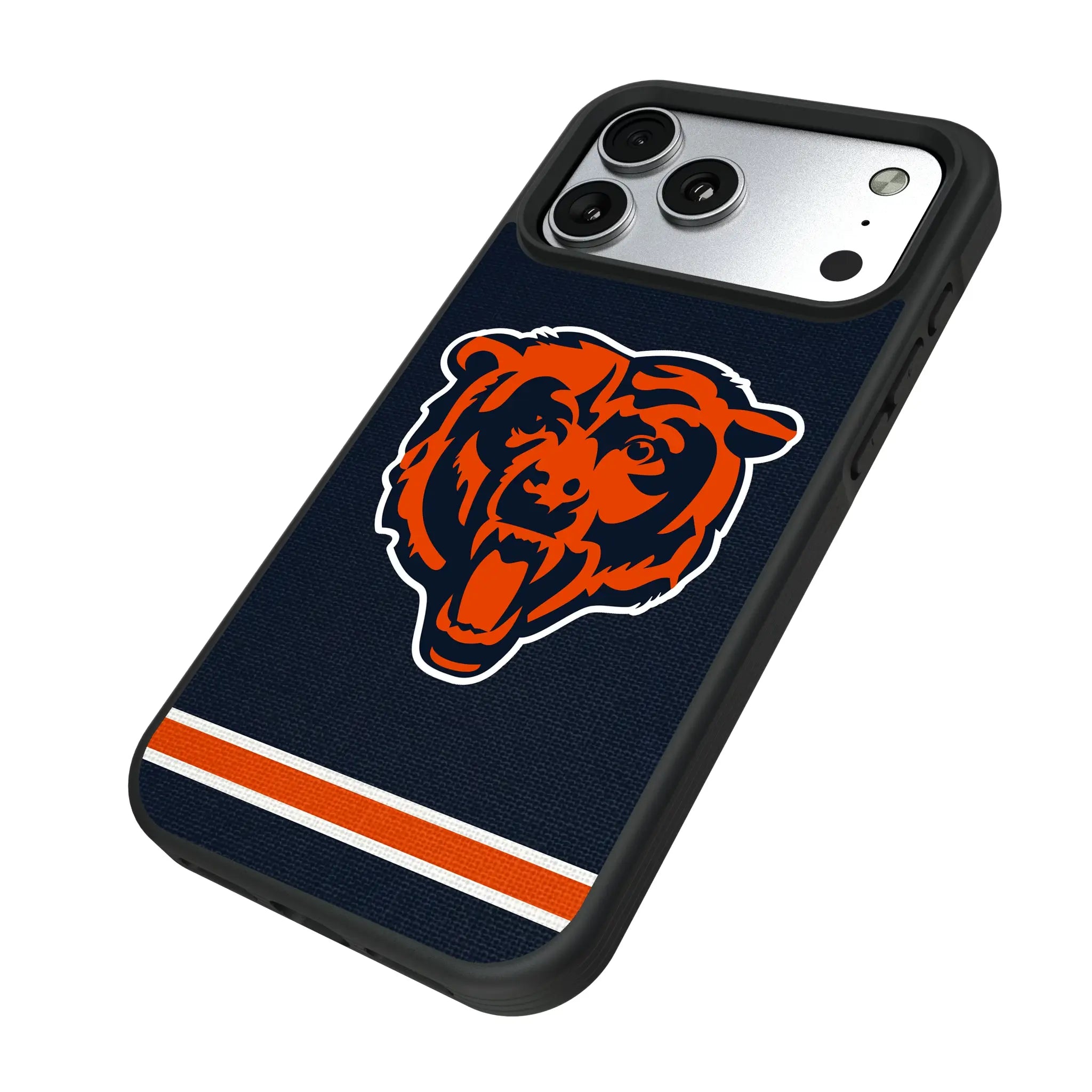 Chicago Bears Stripe Bump Phone Case