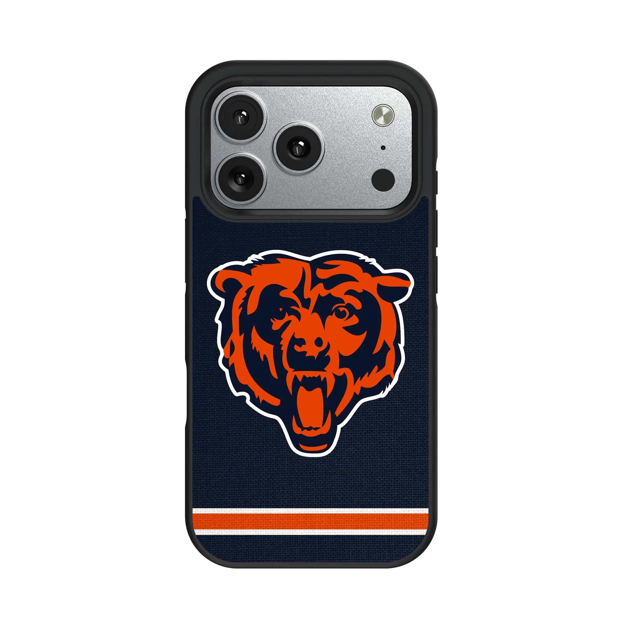 Chicago Bears Stripe Bump Phone Case