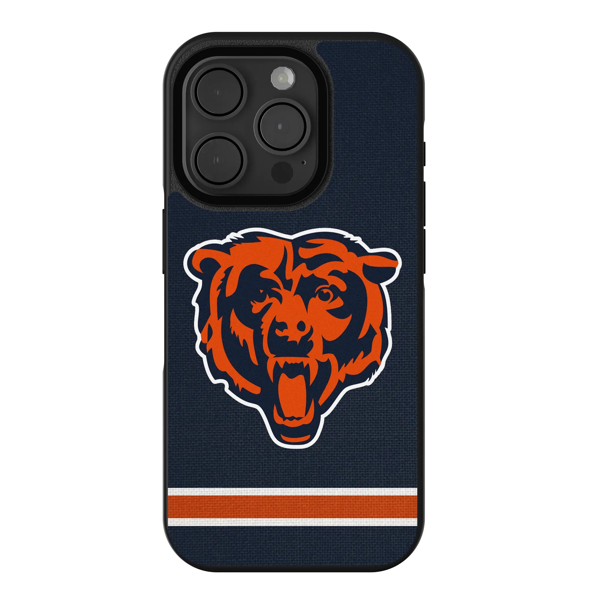 Chicago Bears Stripe Bump Phone Case