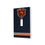 Chicago Bears Stripe Hidden-Screw Light Switch Plate - Sports Gifts, Sports Memorabilia, Sports Collectibles, Fan Shop