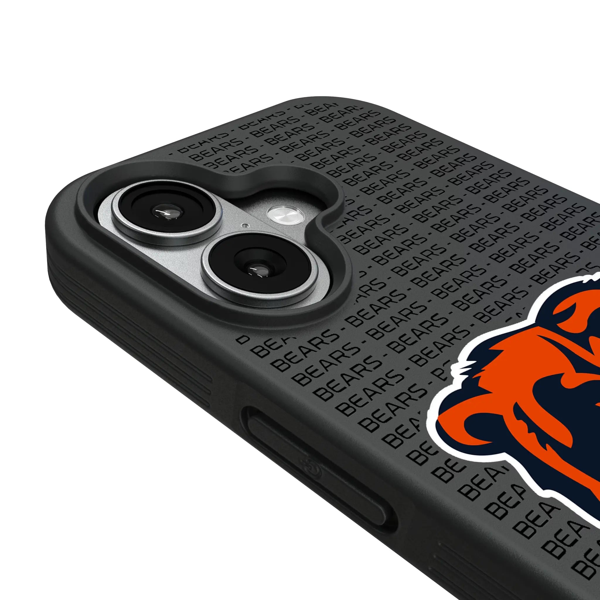 Chicago Bears Text Backdrop Bump Phone Case