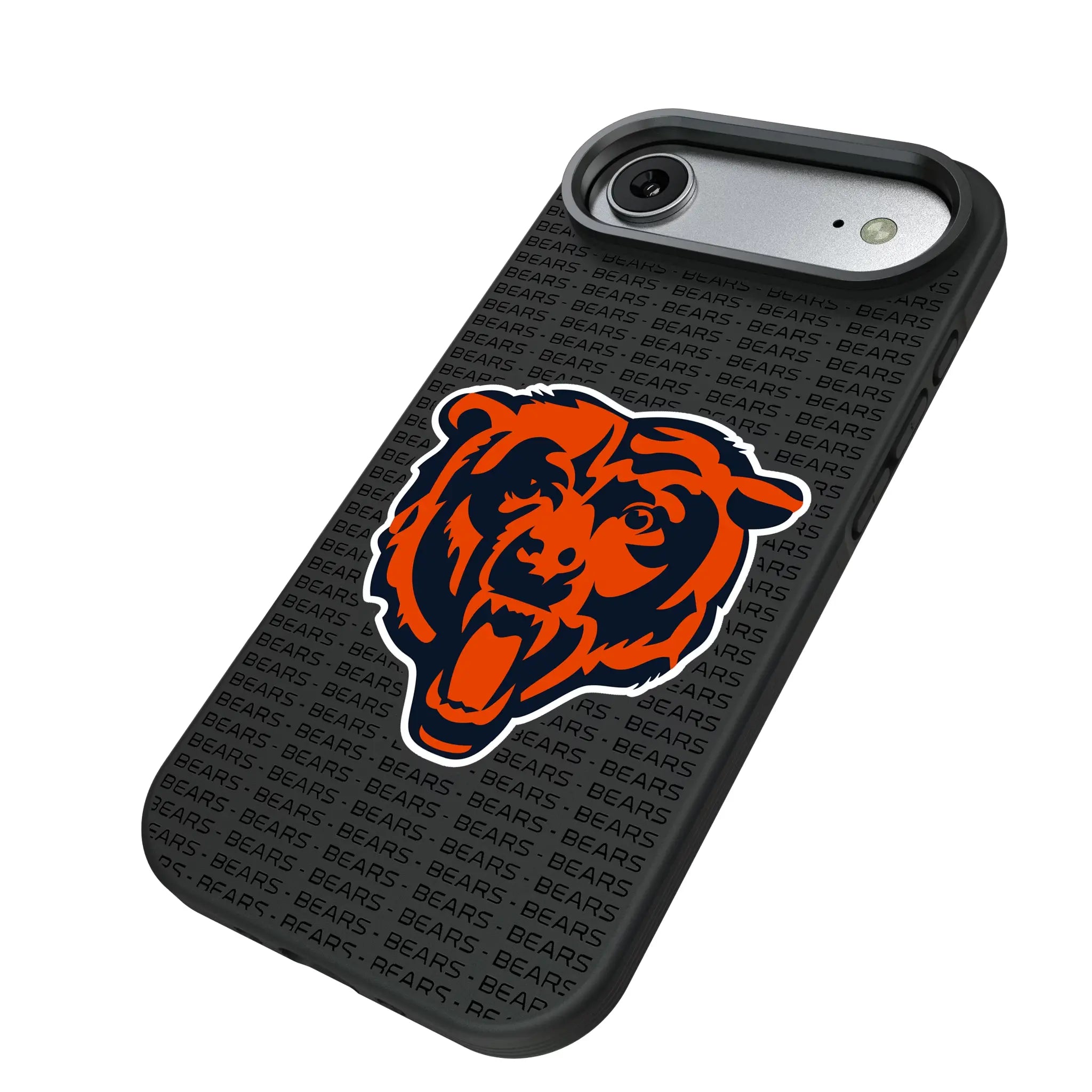 Chicago Bears Text Backdrop Bump Phone Case