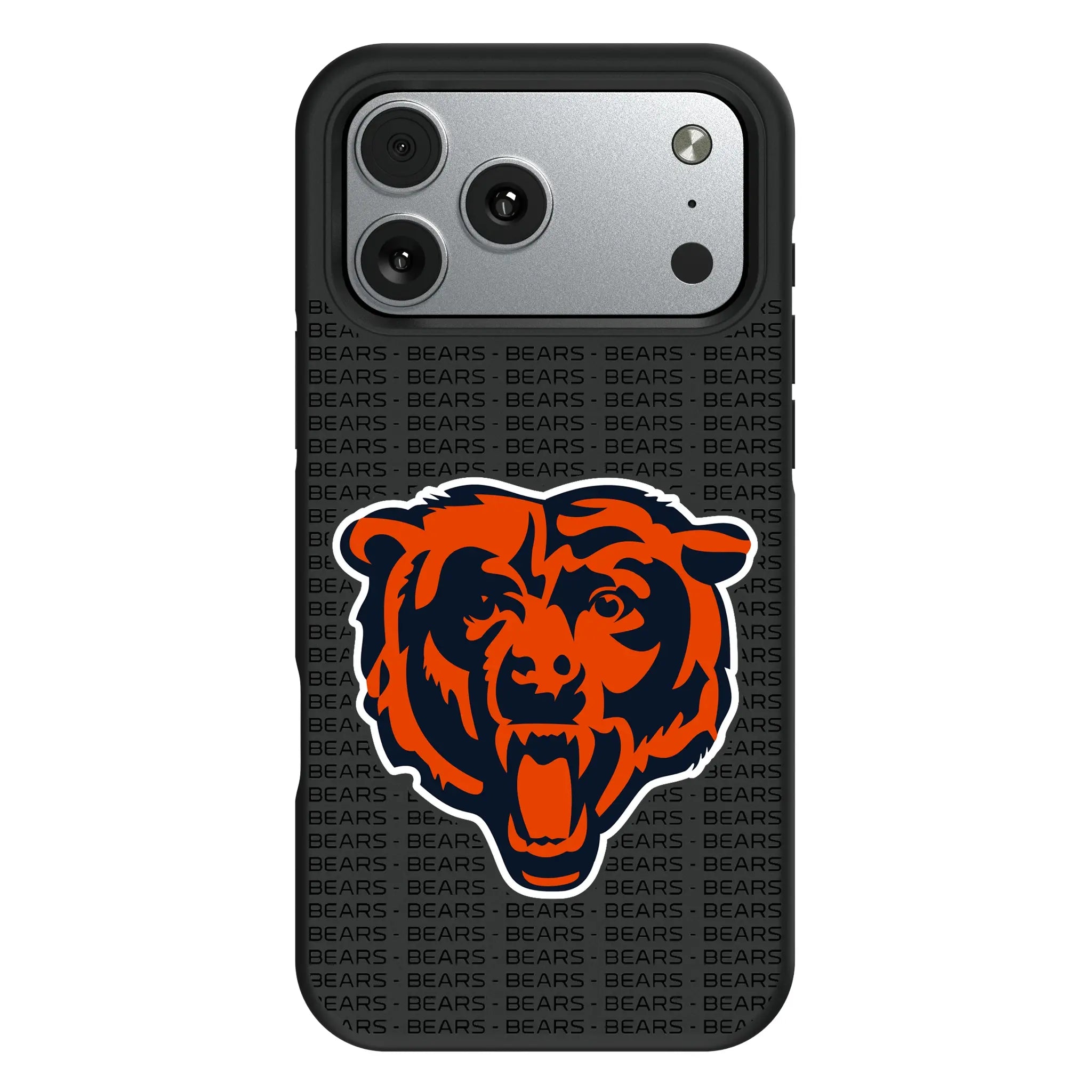 Chicago Bears Text Backdrop Bump Phone Case