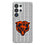 Chicago Bears Text Backdrop Clear Phone Case for Samsung Galaxy