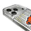 Chicago Bears Text Backdrop Glitter Phone Case