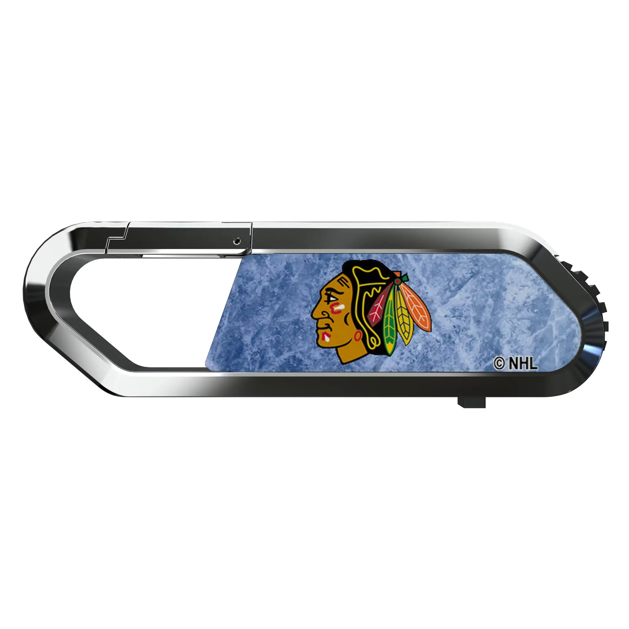 Chicago Blackhawks Ice Flood USB 32GB Clip Style Flash Drive
