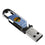 Chicago Blackhawks Ice Flood USB 32GB Clip Style Flash Drive