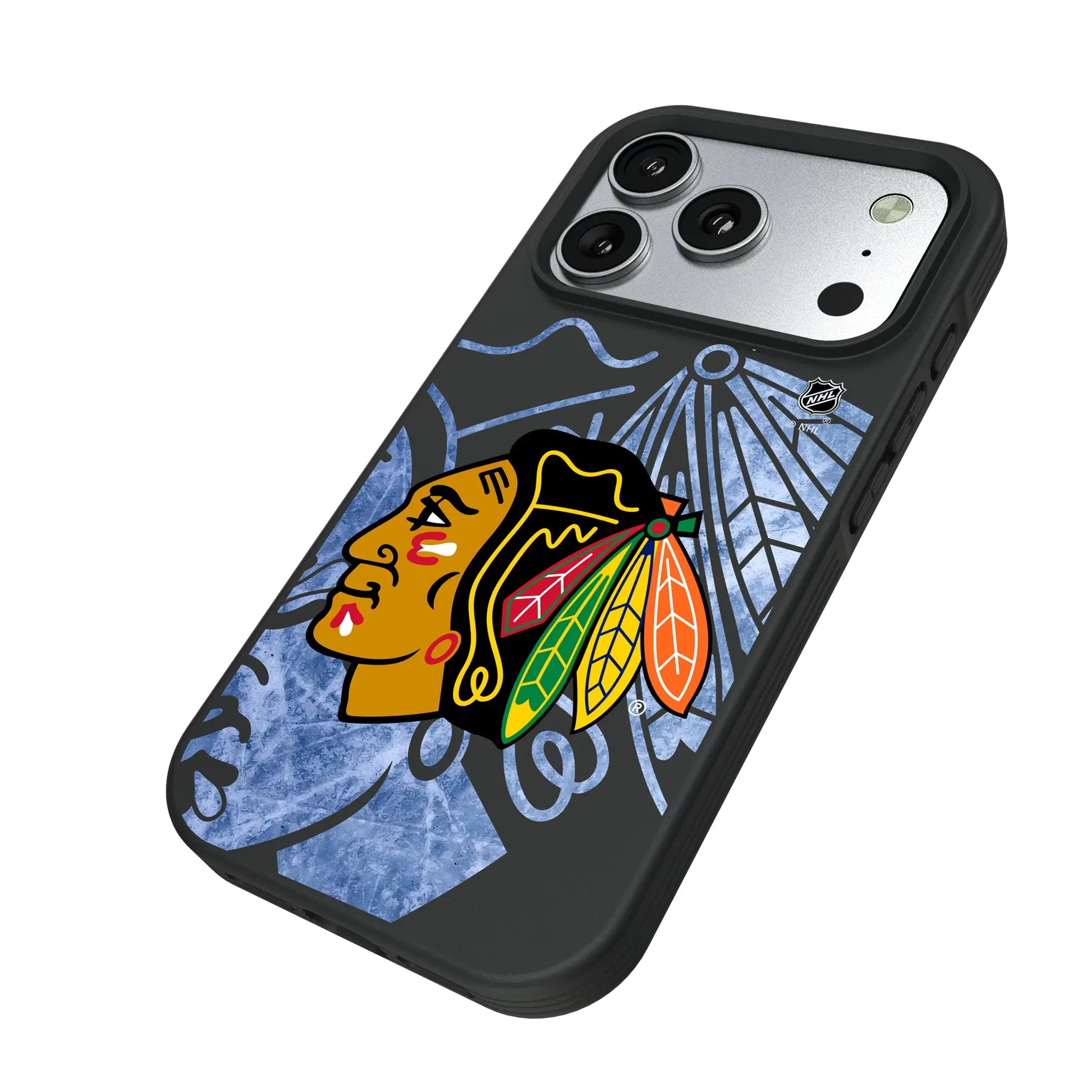 Chicago Blackhawks Ice Tilt Bump Phone Case