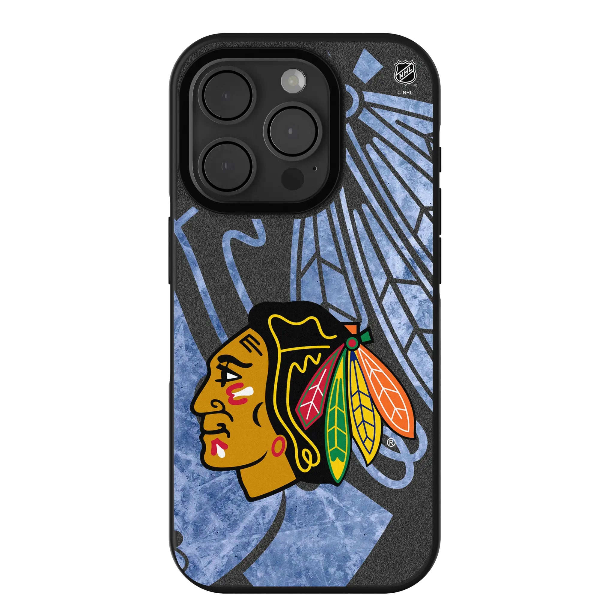Chicago Blackhawks Ice Tilt Bump Phone Case