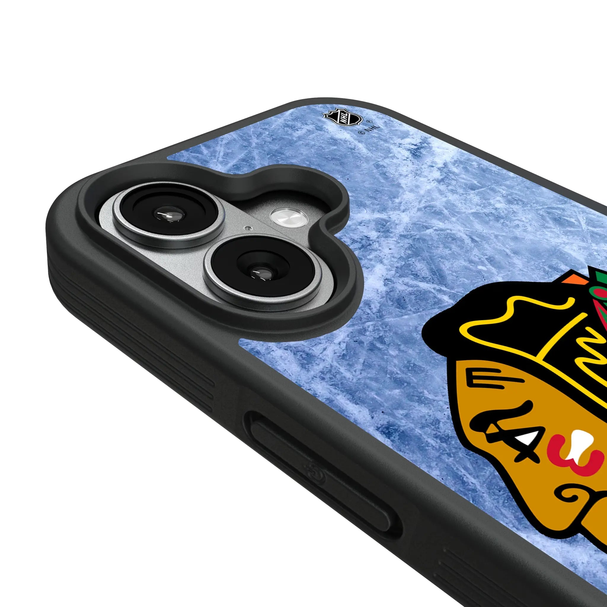 Chicago Blackhawks Ice Wordmark Bump Phone Case