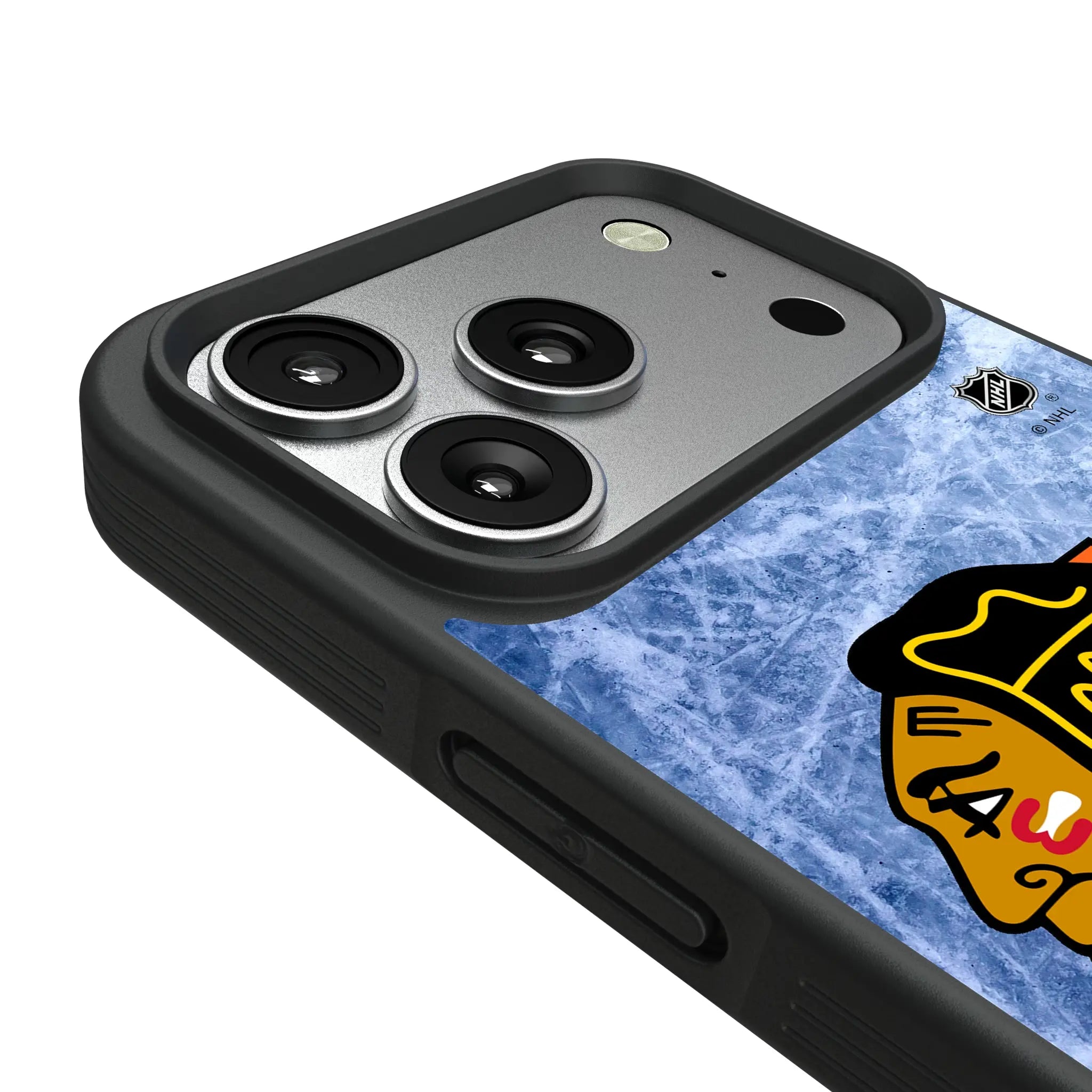 Chicago Blackhawks Ice Wordmark Bump Phone Case