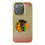Chicago Blackhawks Linen Bling Phone Case for Apple iPhone