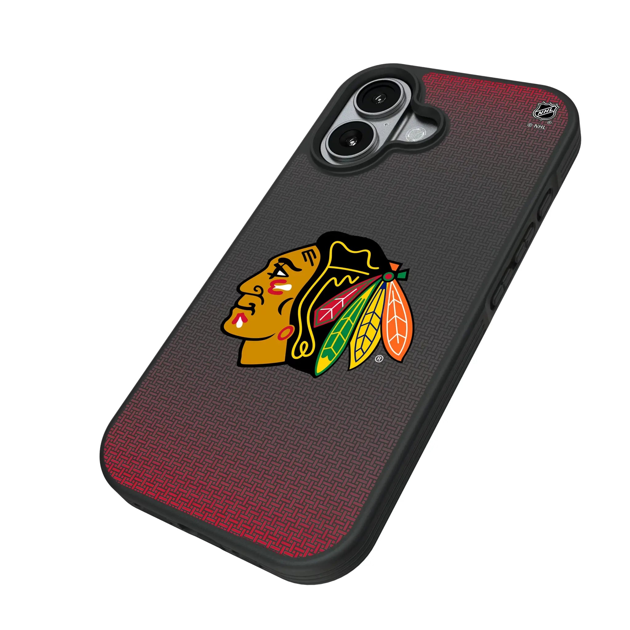Chicago Blackhawks Linen Bump Phone Case