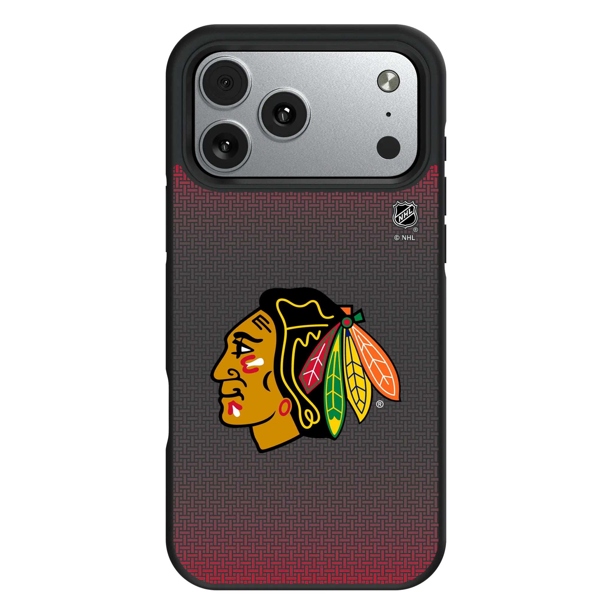 Chicago Blackhawks Linen Bump Phone Case