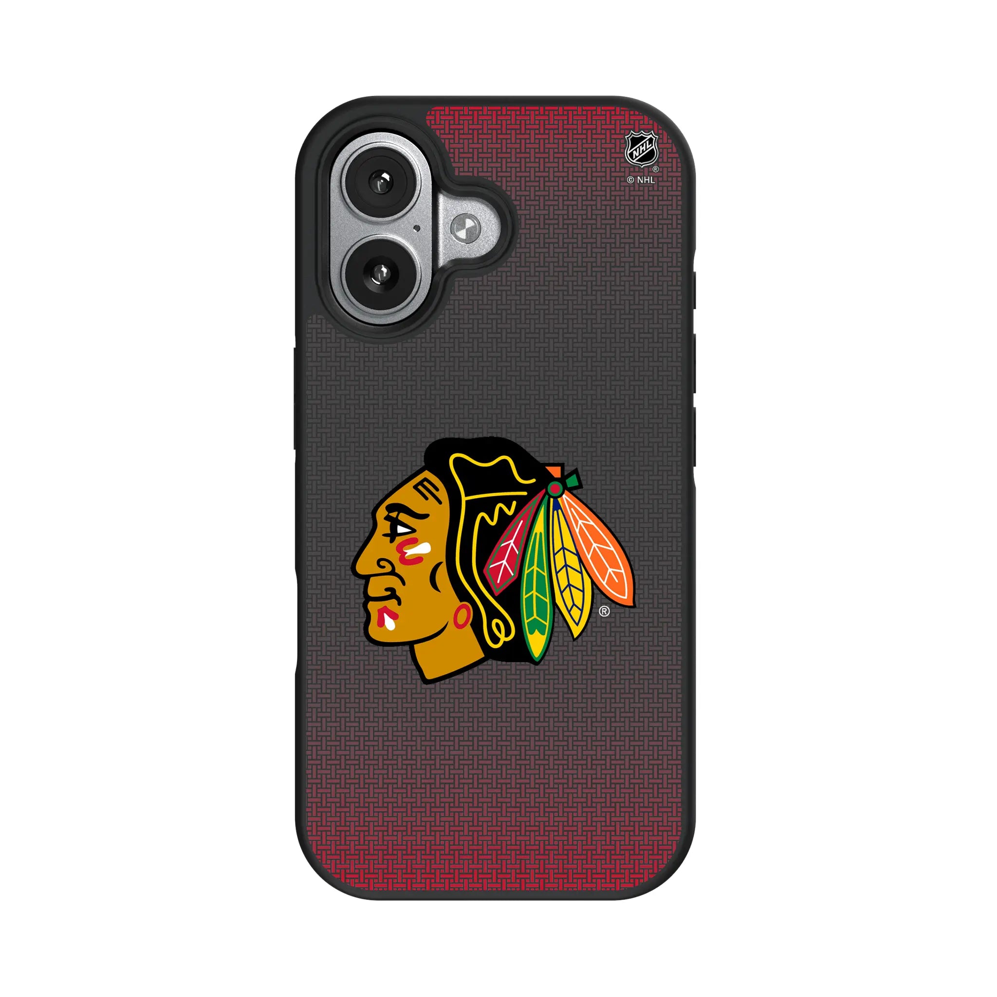 Chicago Blackhawks Linen Bump Phone Case