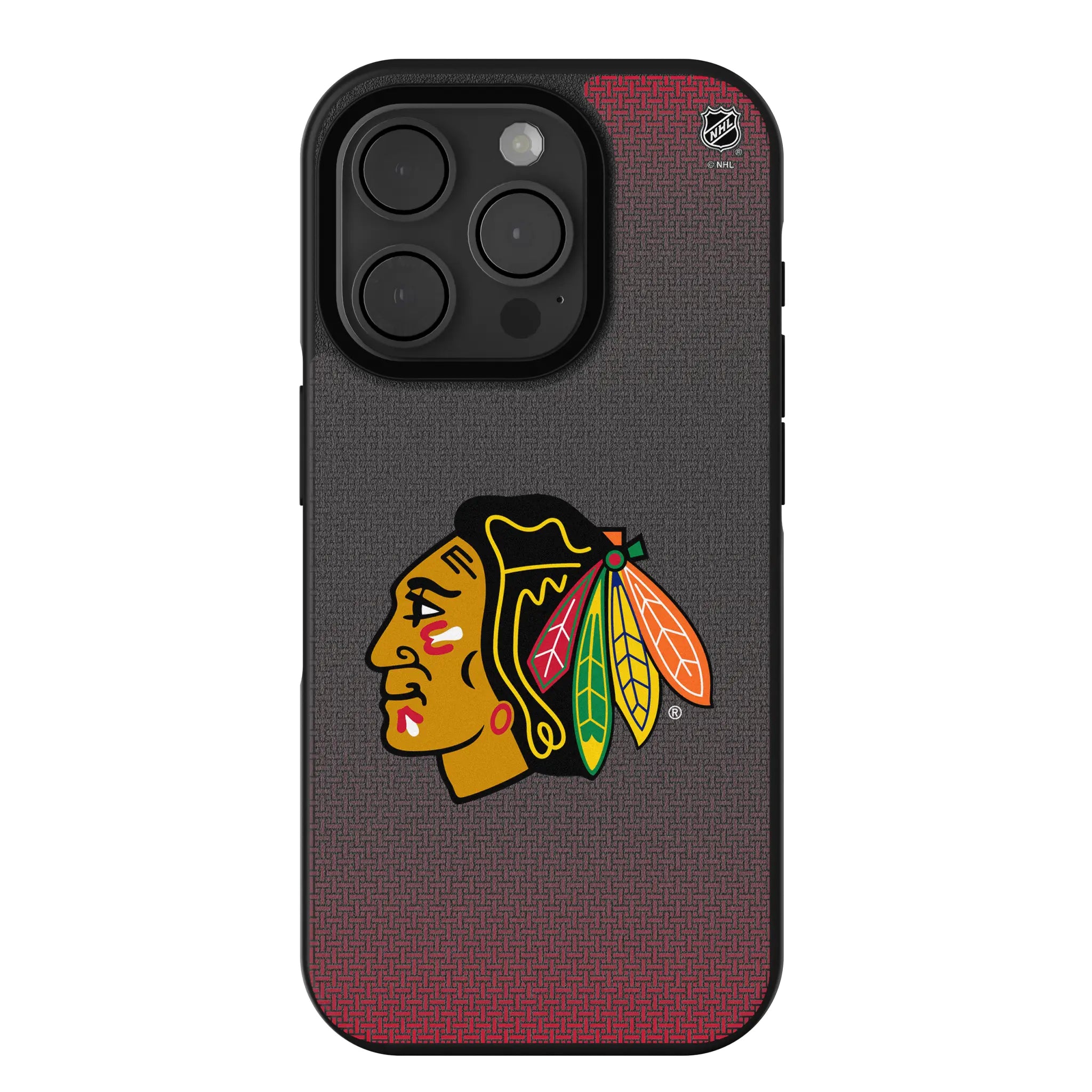 Chicago Blackhawks Linen Bump Phone Case