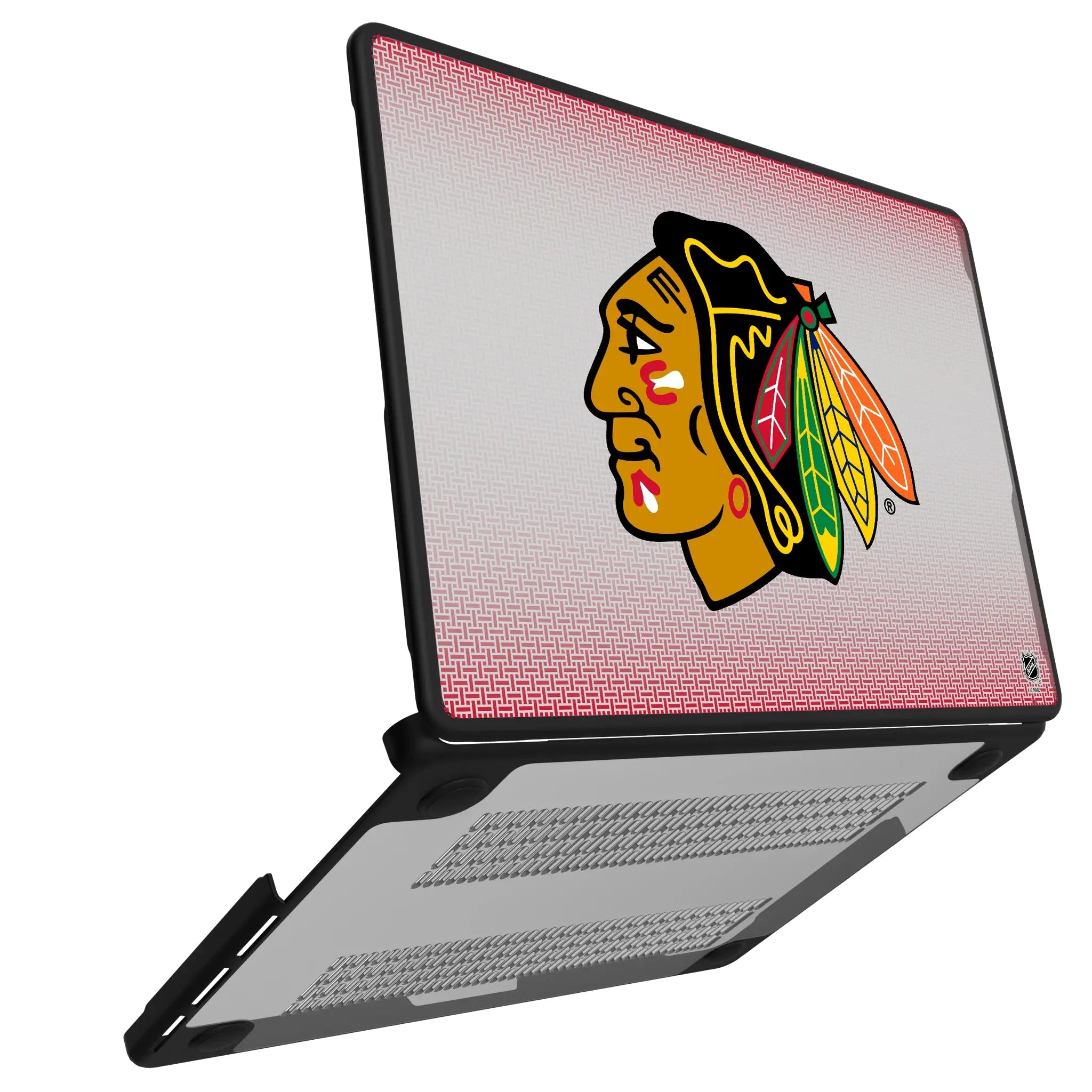 Chicago Blackhawks Linen Laptop Case for Apple MacBook