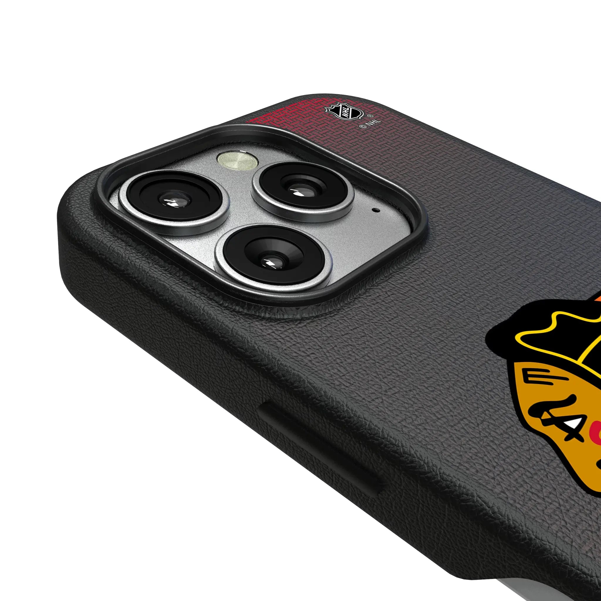 Chicago Blackhawks Linen MagSafe Compatible Phone Case for Apple iPhone