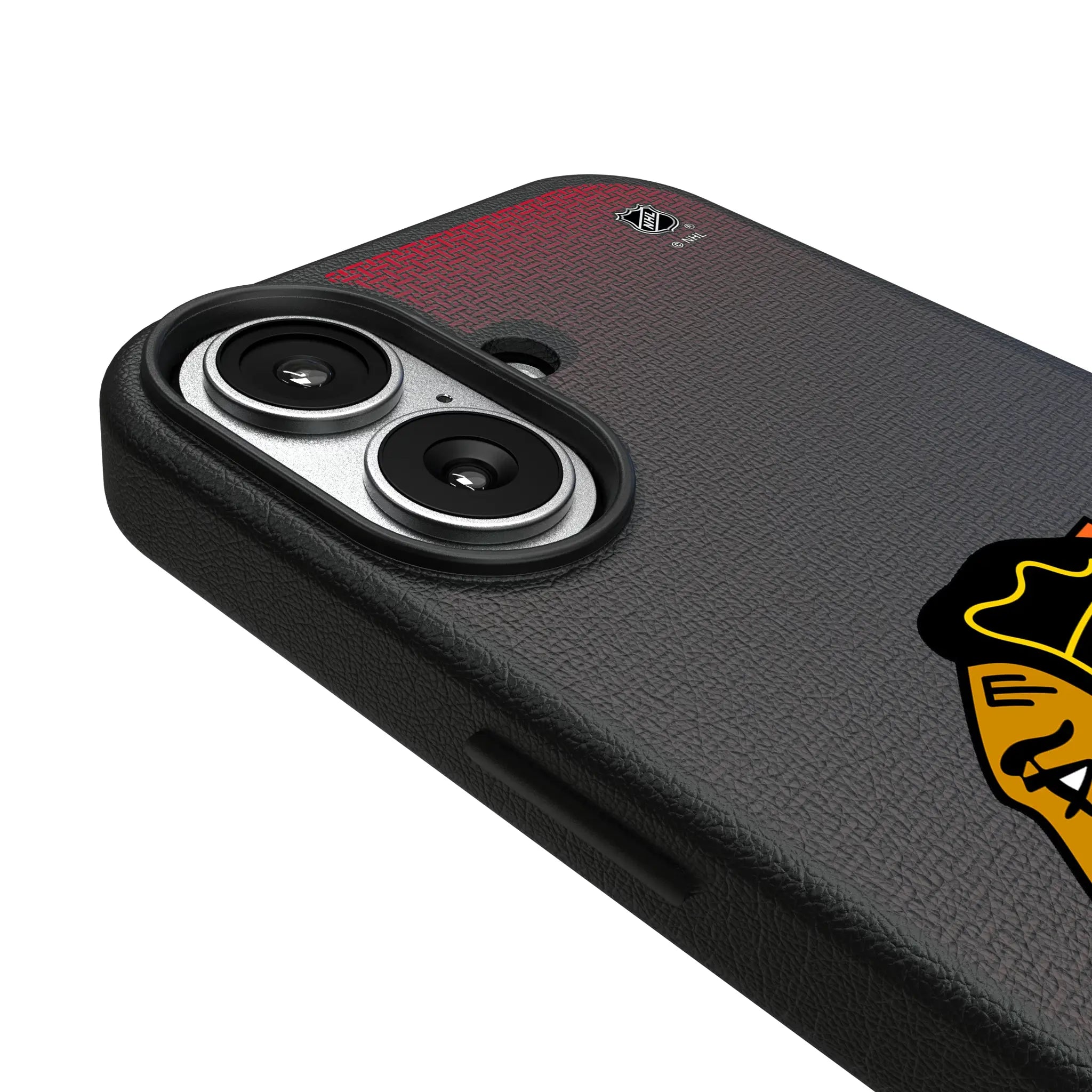 Chicago Blackhawks Linen MagSafe Compatible Phone Case for Apple iPhone