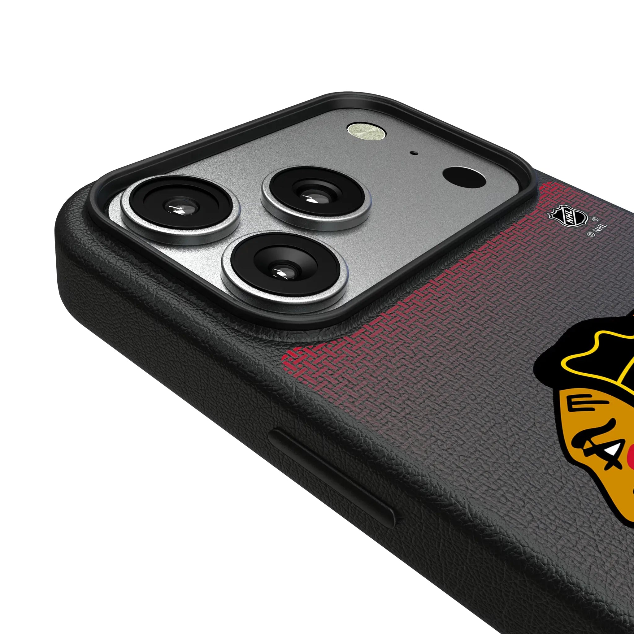 Chicago Blackhawks Linen MagSafe Compatible Phone Case for Apple iPhone