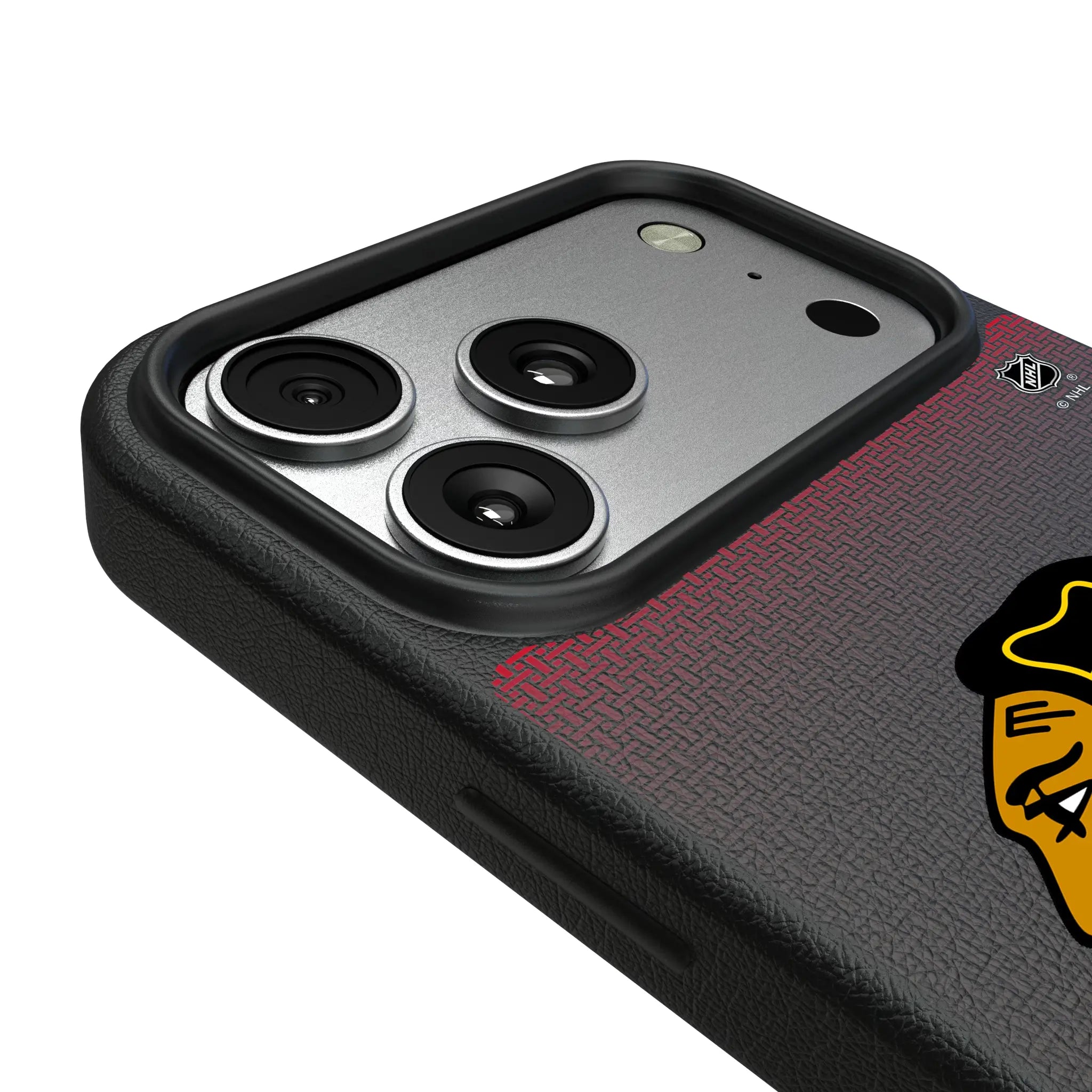 Chicago Blackhawks Linen MagSafe Compatible Phone Case for Apple iPhone