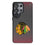 Chicago Blackhawks Linen MagSafe Compatible Phone Case for Samsung Galaxy