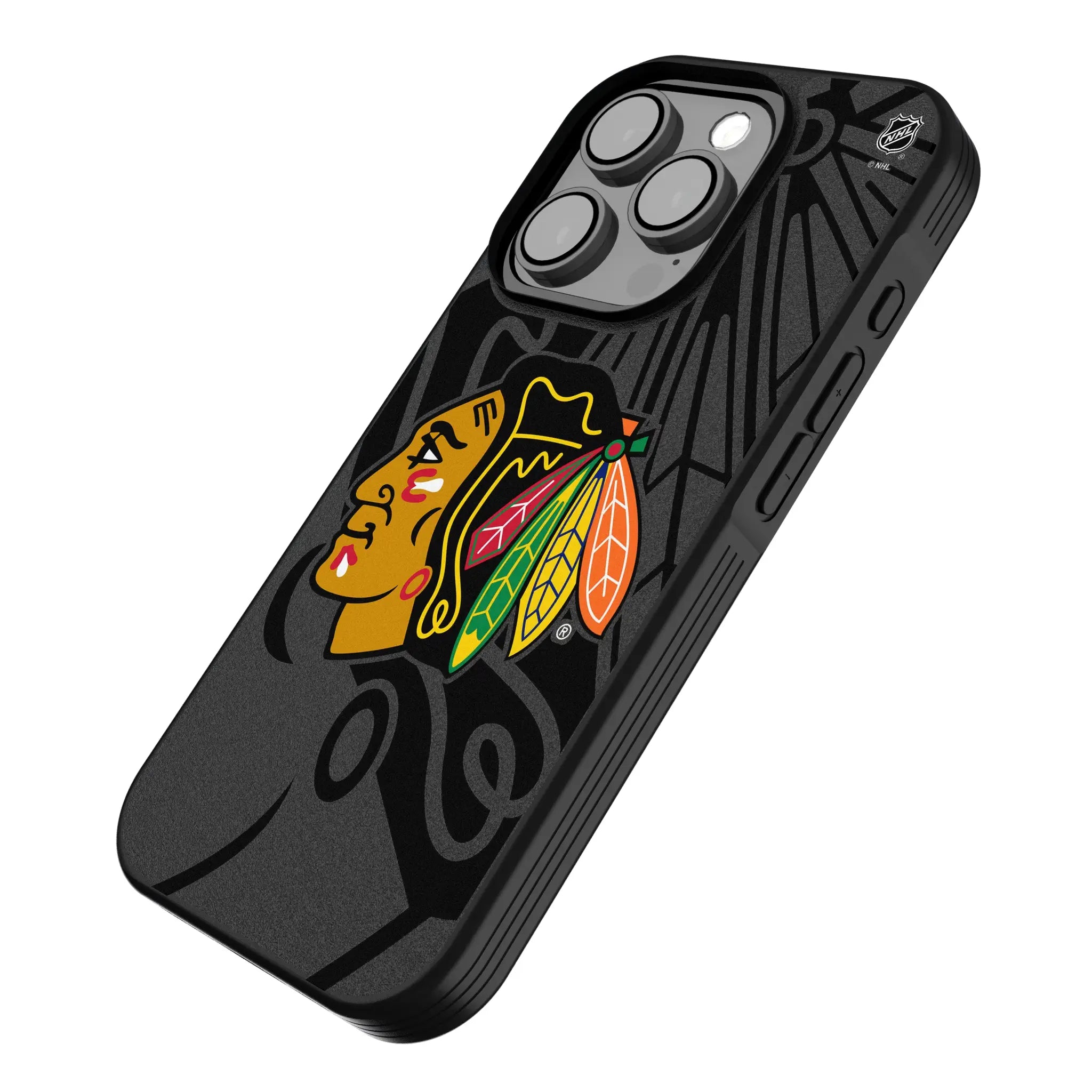 Chicago Blackhawks Monocolor Tilt Bump Phone Case