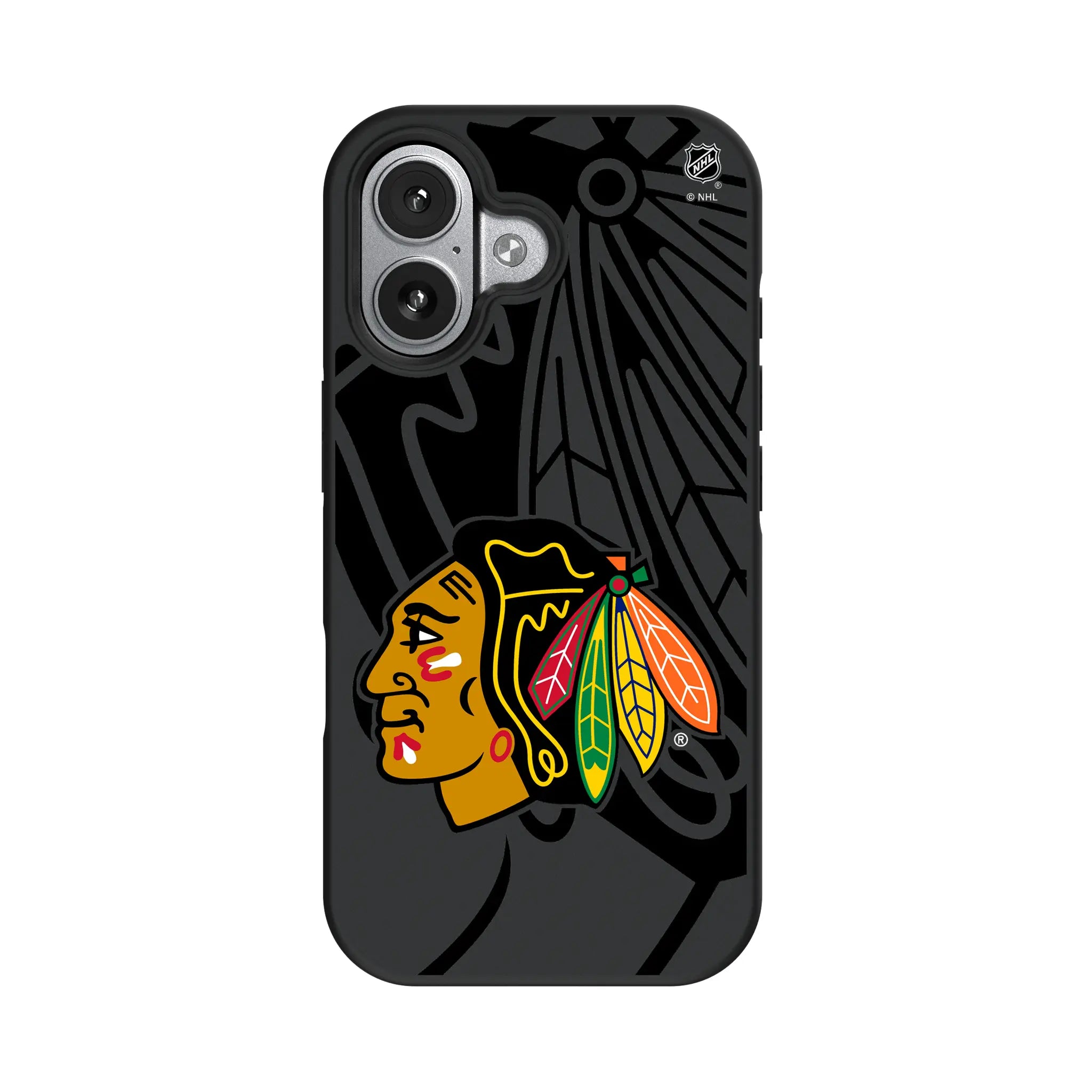 Chicago Blackhawks Monocolor Tilt Bump Phone Case