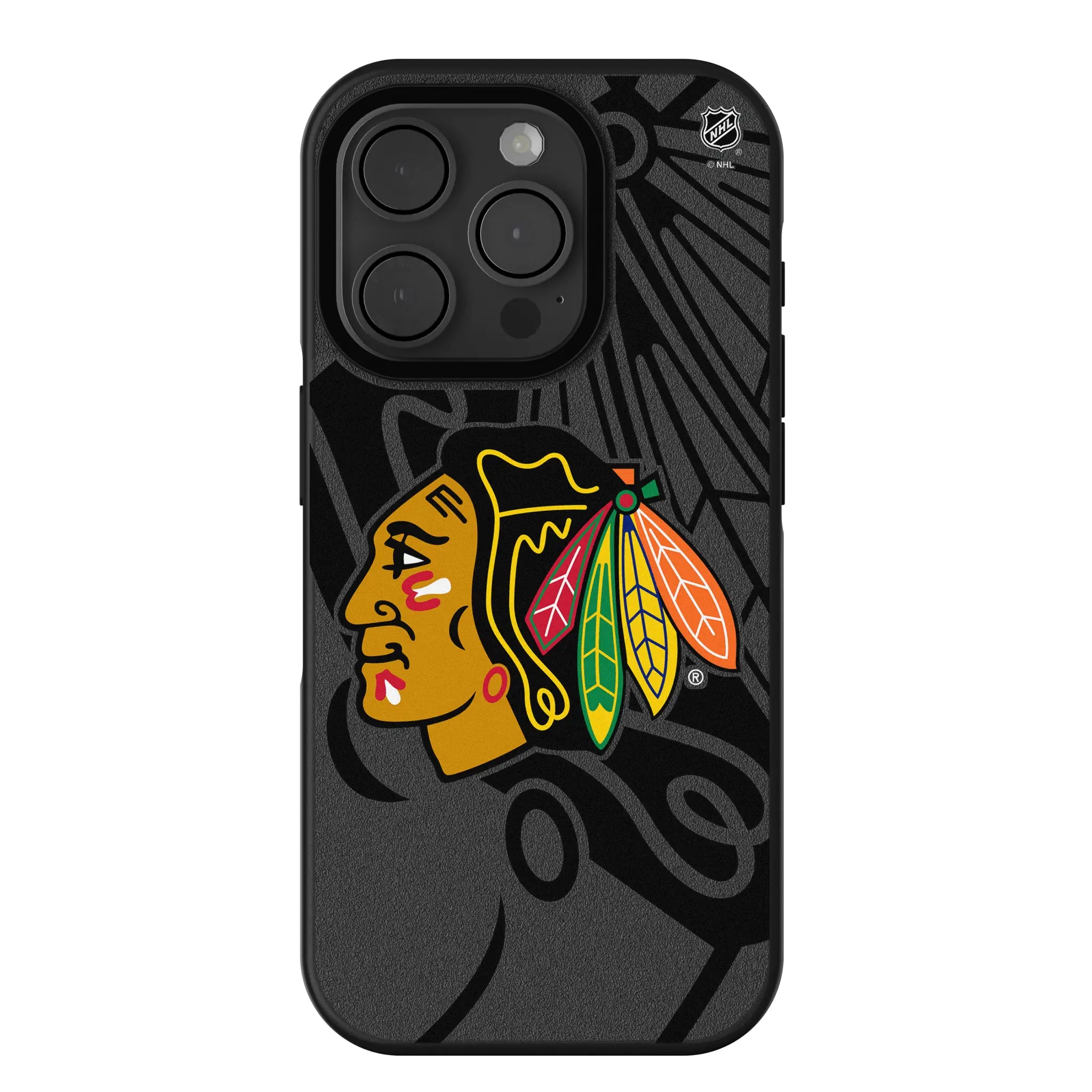 Chicago Blackhawks Monocolor Tilt Bump Phone Case