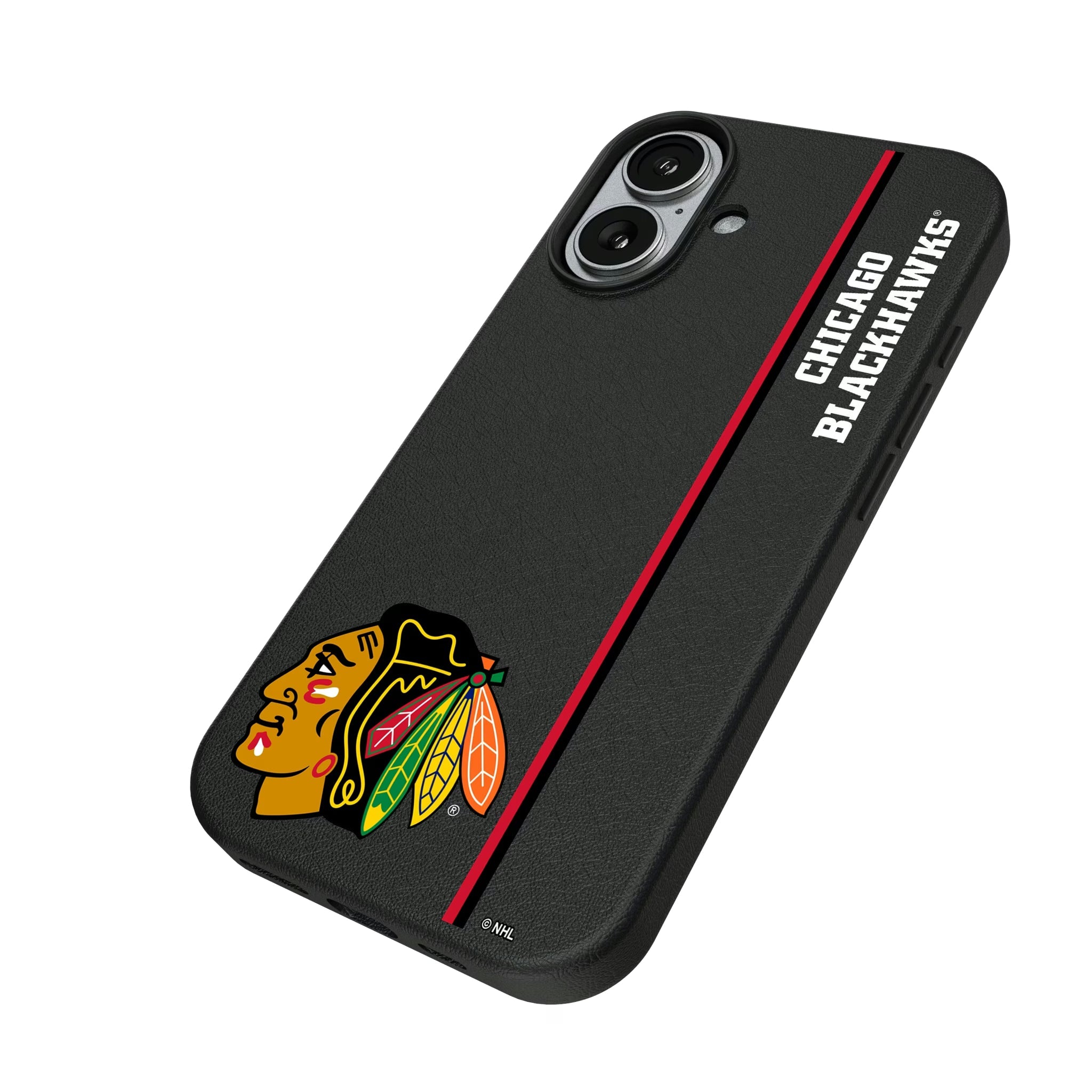 Chicago Blackhawks Sidebar MagSafe Compatible Phone Case for Apple iPhone - Sports Gifts, Sports Memorabilia, Sports Collectibles, Fan Shop