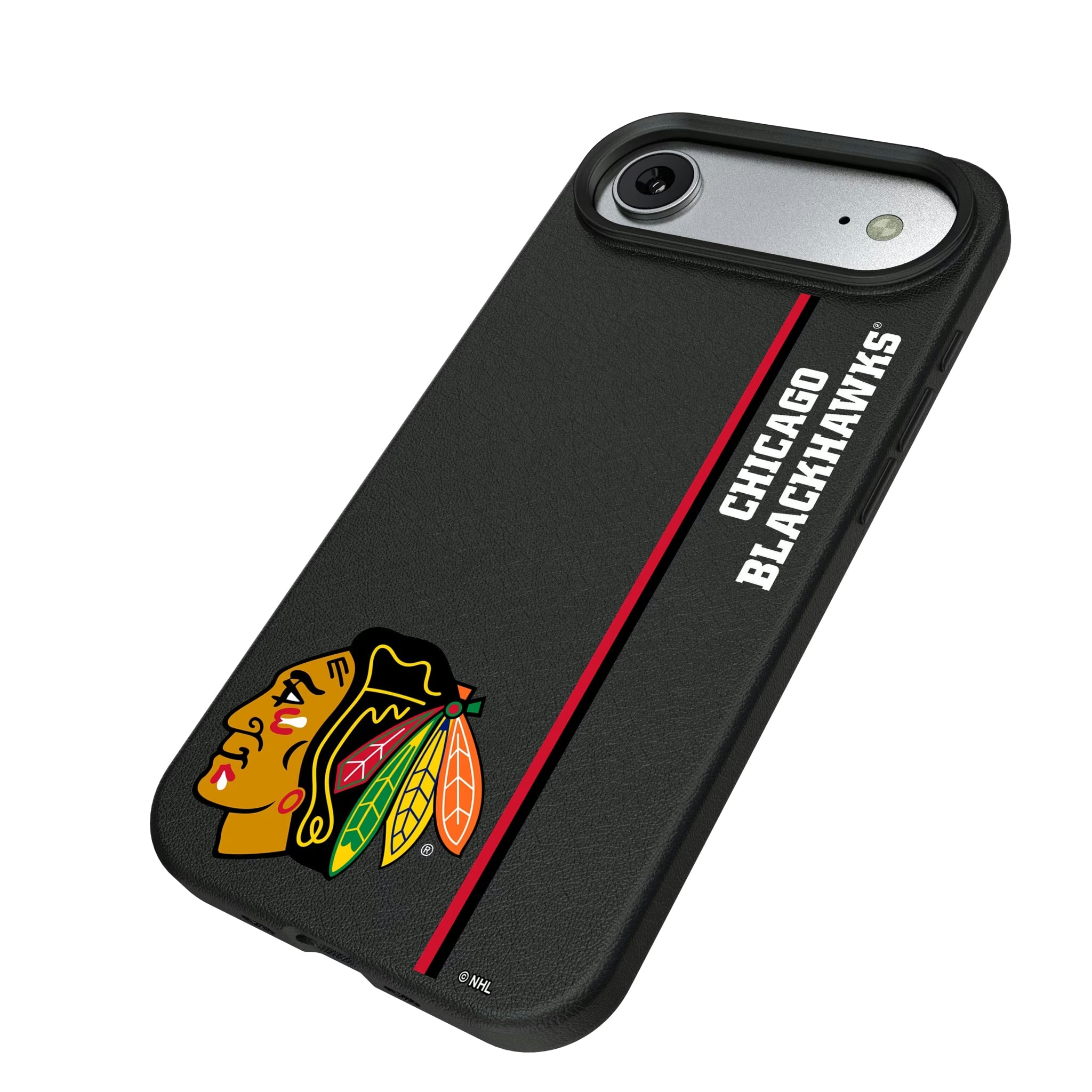 Chicago Blackhawks Sidebar MagSafe Compatible Phone Case for Apple iPhone - Sports Gifts, Sports Memorabilia, Sports Collectibles, Fan Shop