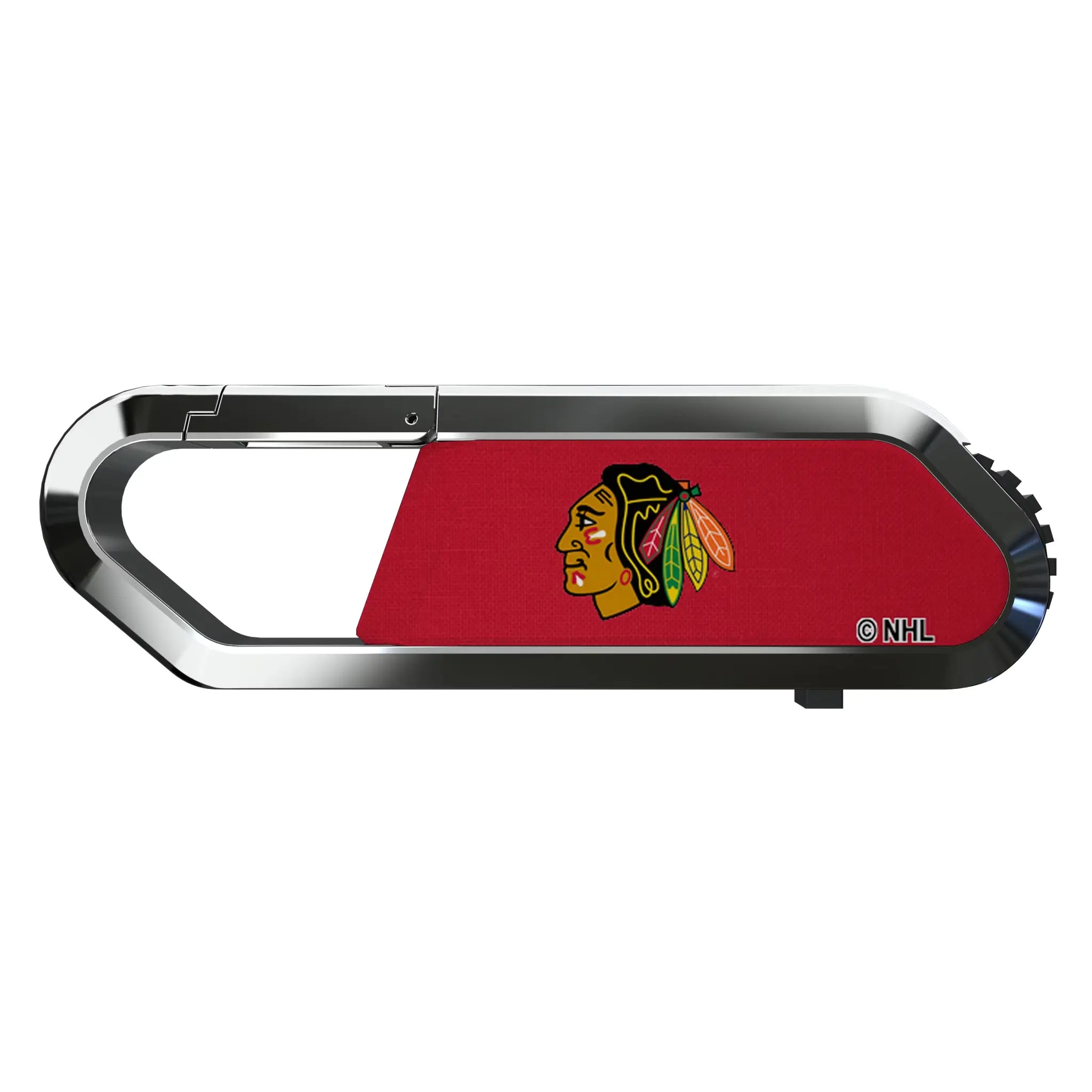 Chicago Blackhawks Solid USB 32GB Clip Style Flash Drive
