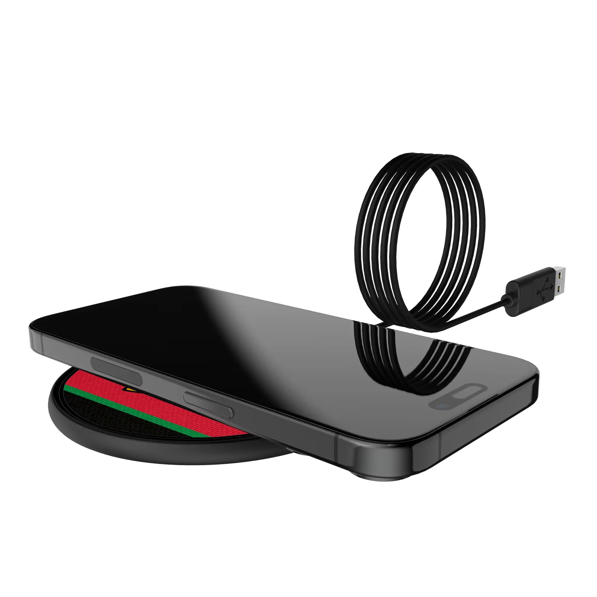 Chicago Blackhawks Stripe 15-Watt Wireless Charger