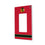 Chicago Blackhawks Stripe Hidden-Screw Light Switch Plate