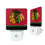 Chicago Blackhawks Stripe Night Light 2-Pack