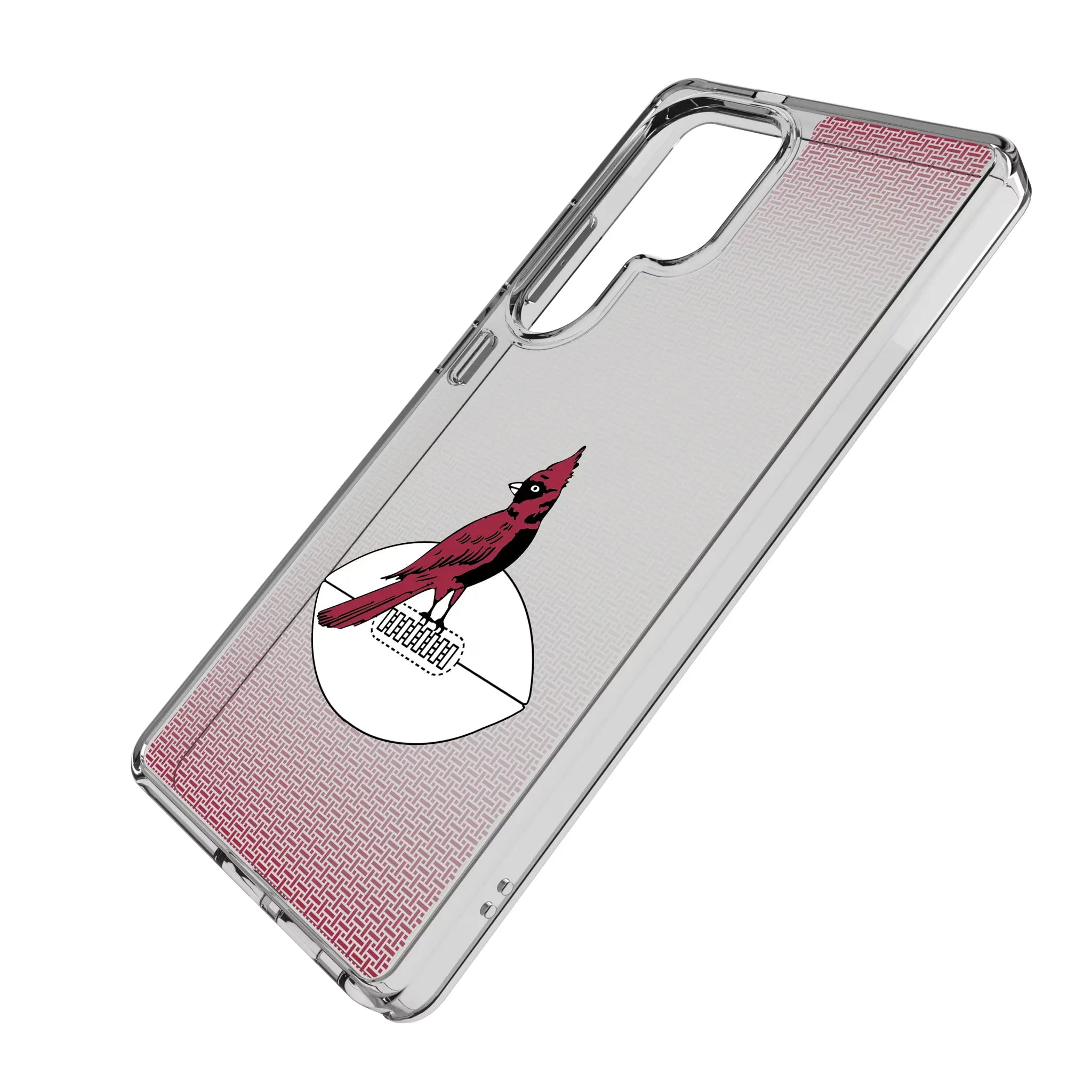 Chicago Cardinals 1947-1959 Historic Collection Linen Clear Phone Case for Samsung Galaxy