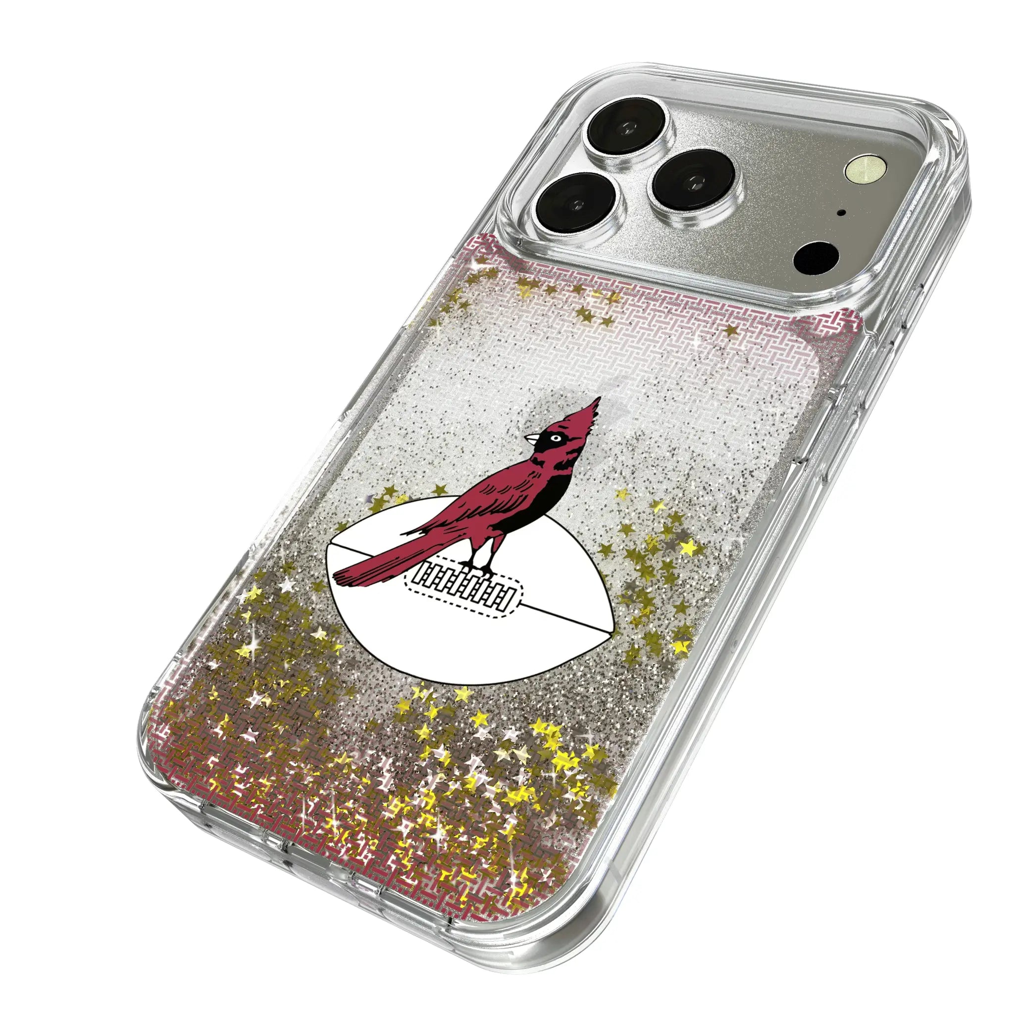 Chicago Cardinals 1947-1959 Historic Collection Linen Glitter Phone Case