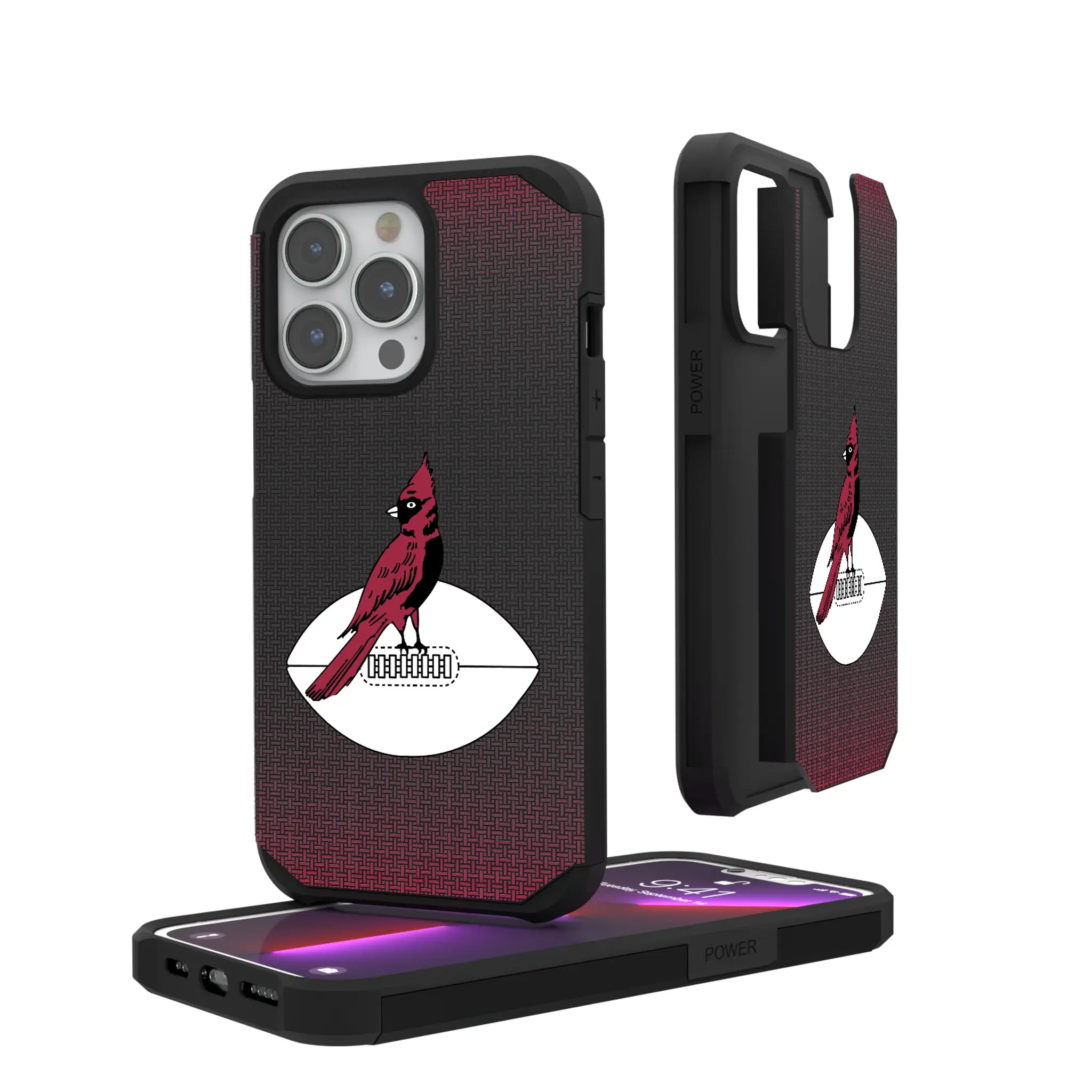 Chicago Cardinals 1947-1959 Historic Collection Linen Rugged Phone Case