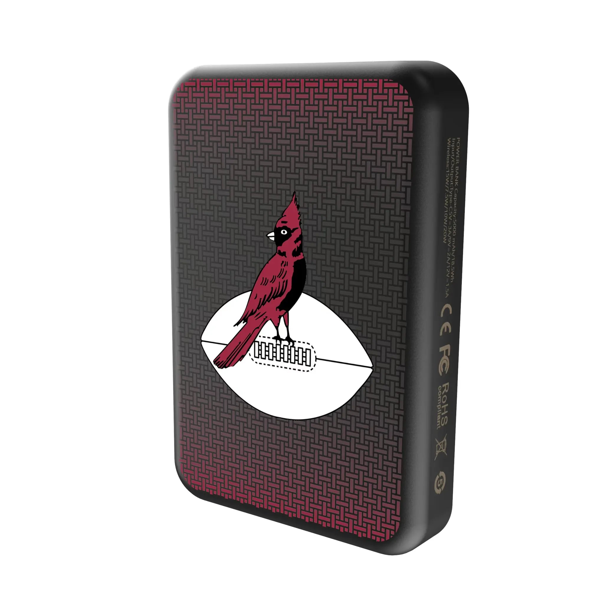 Chicago Cardinals 1947-1959 Historic Collection Linen Wireless Mag Power Bank