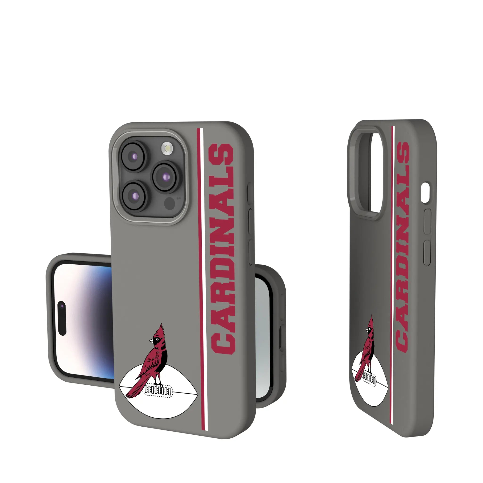 Chicago Cardinals 1947-1959 Historic Collection Sidebar Soft Touch Phone Case
