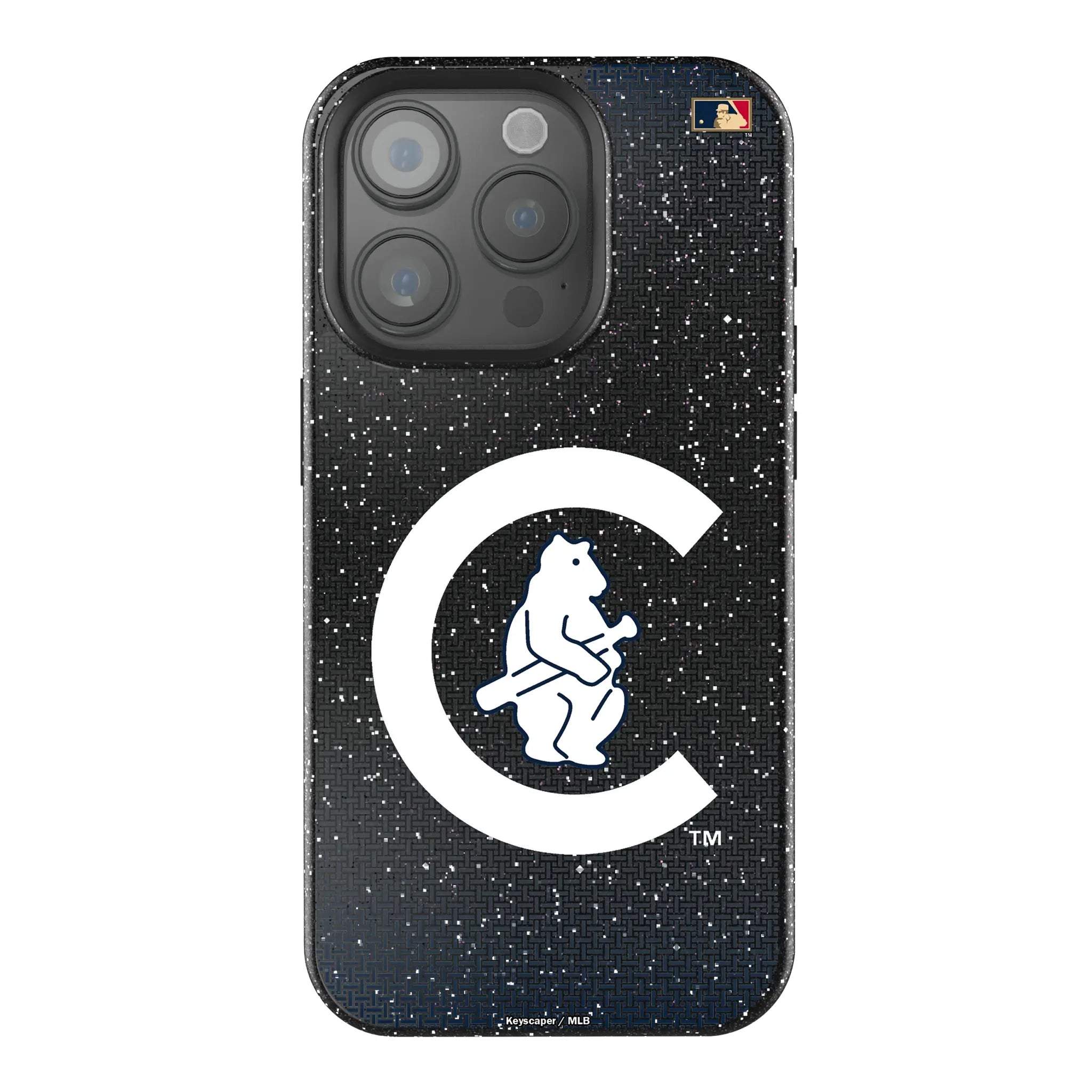 Chicago Cubs 1911-1912 - Cooperstown Collection Linen Bling Phone Case for Apple iPhone