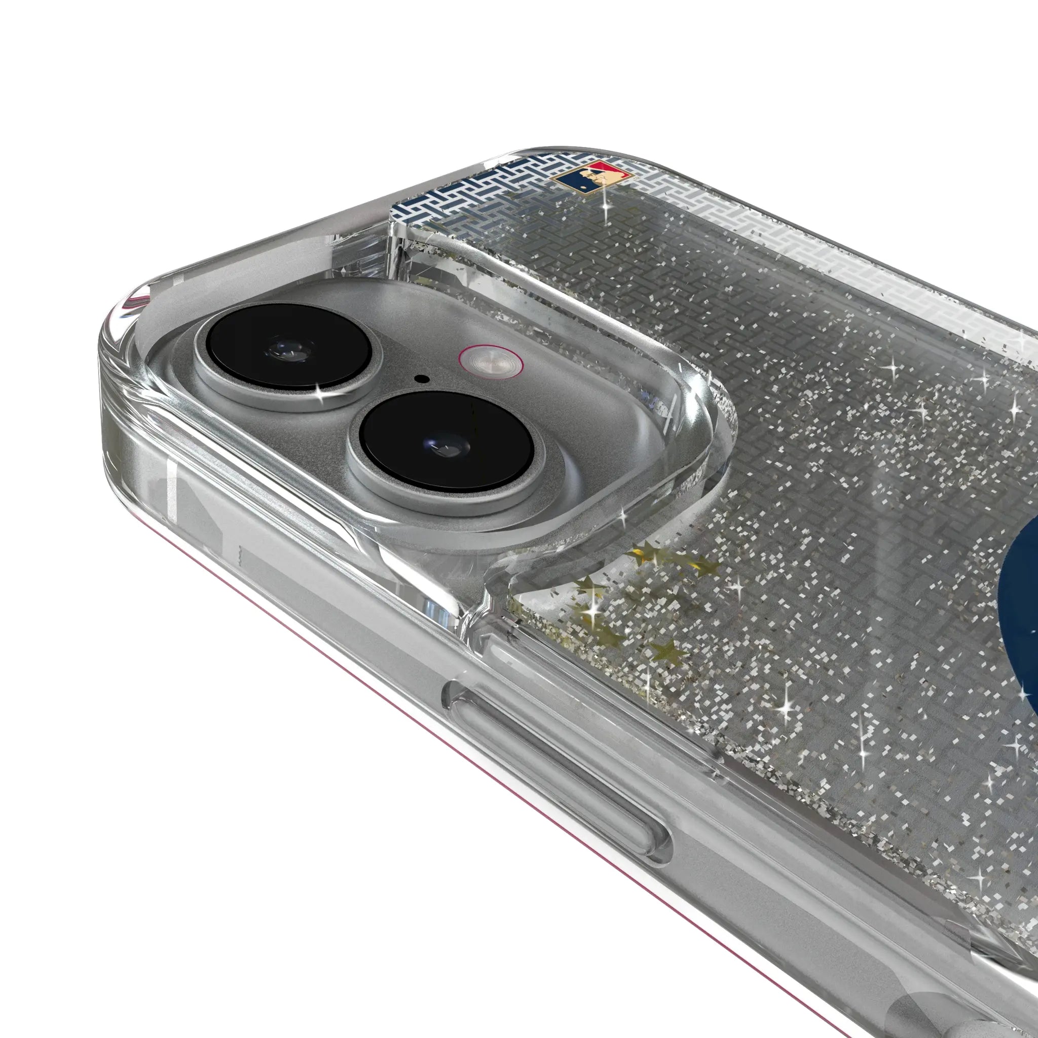 Chicago Cubs 1911-1912 - Cooperstown Collection Linen Glitter Phone Case
