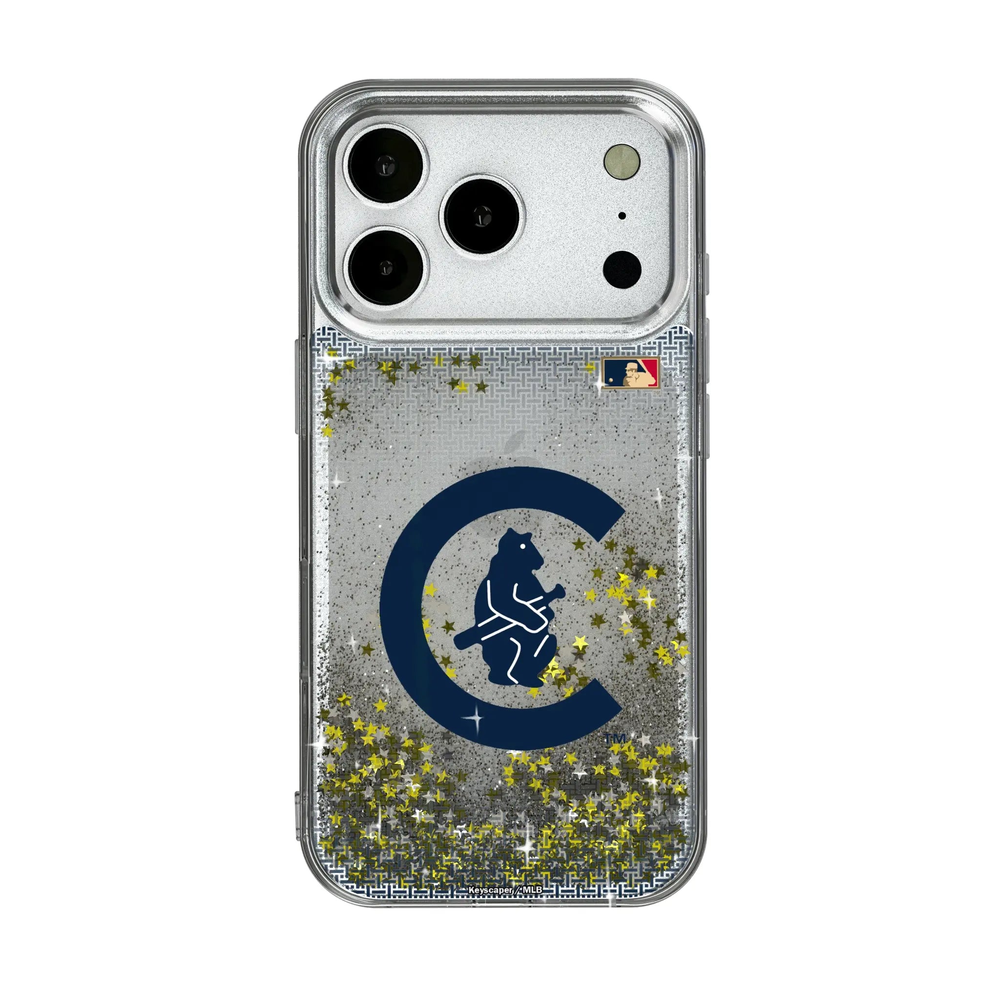 Chicago Cubs 1911-1912 - Cooperstown Collection Linen Glitter Phone Case