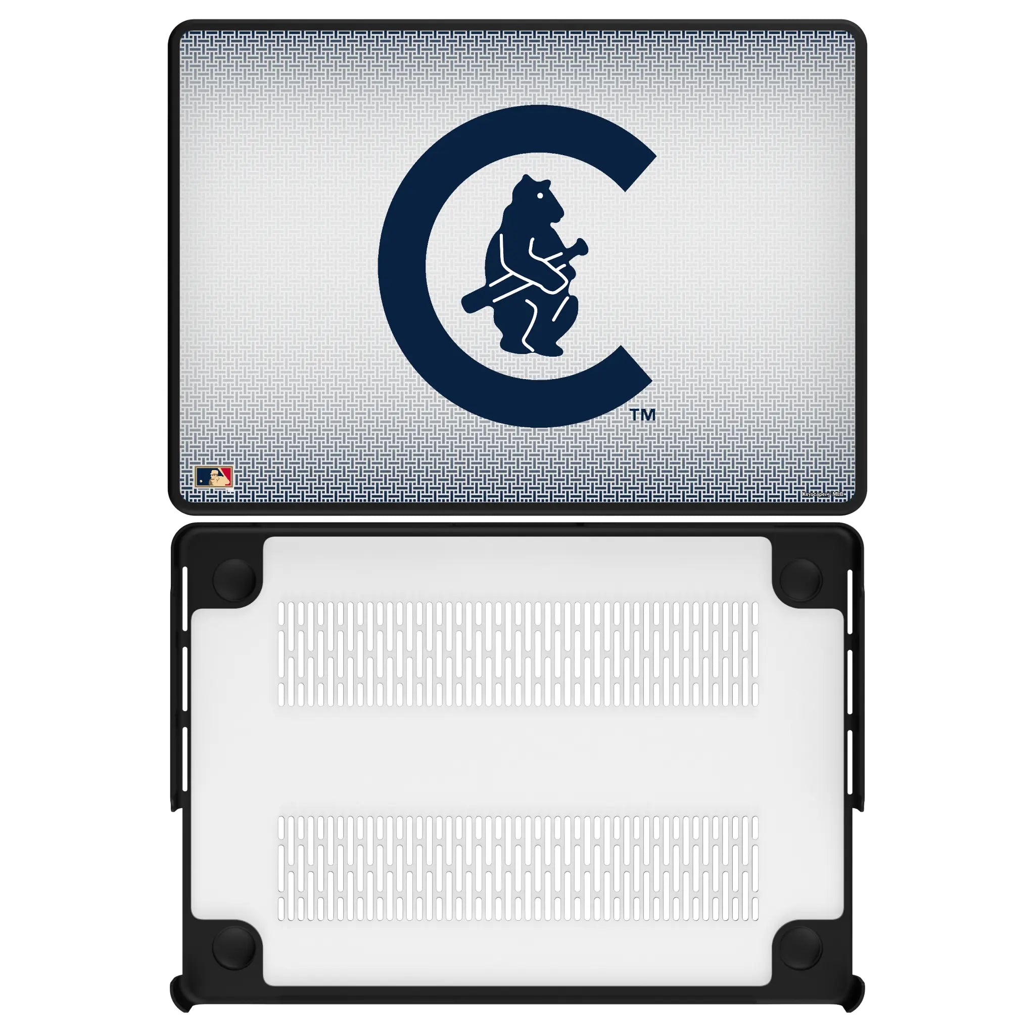 Chicago Cubs 1911-1912 - Cooperstown Collection Linen Laptop Case for Apple MacBook