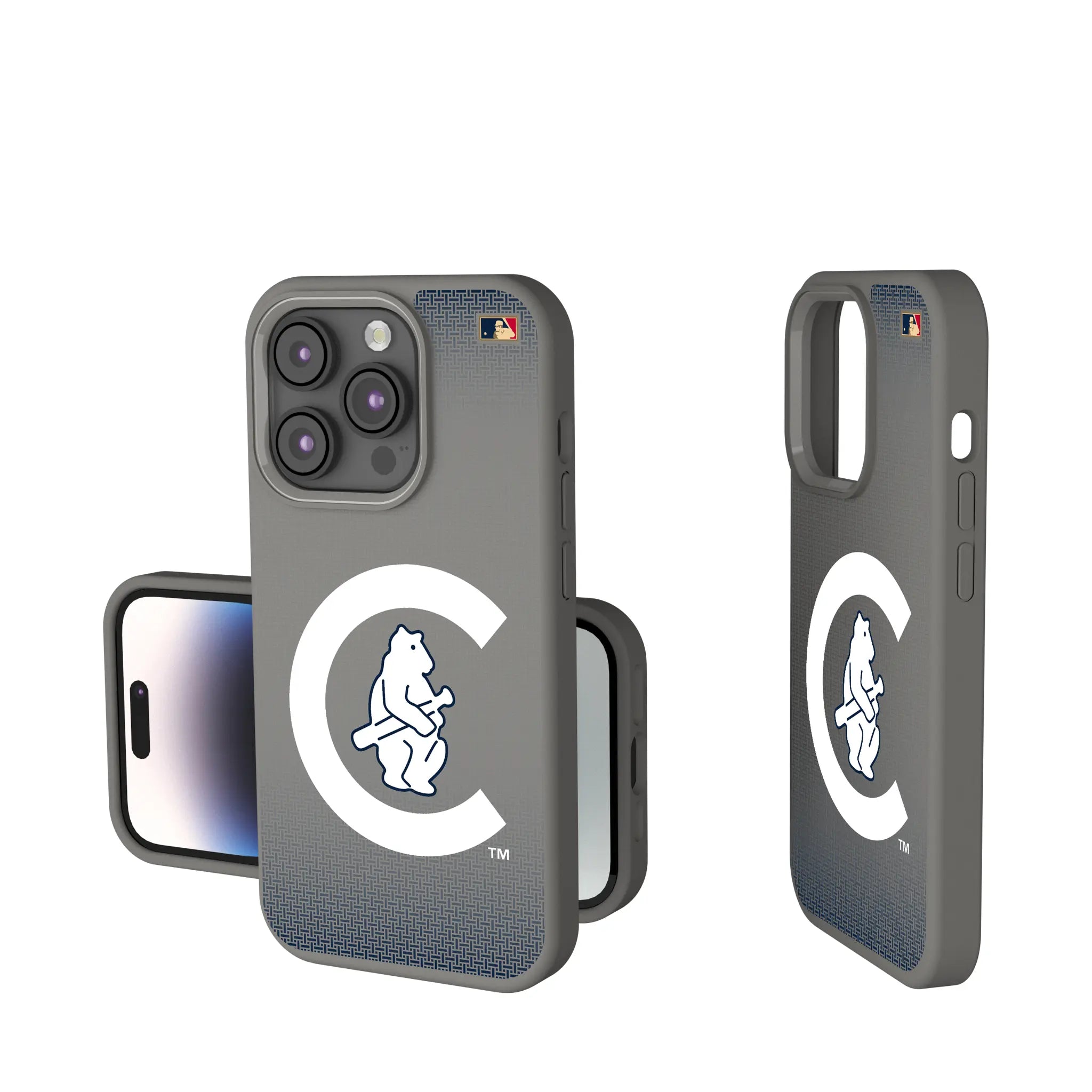 Chicago Cubs 1911-1912 - Cooperstown Collection Linen Soft Touch Phone Case
