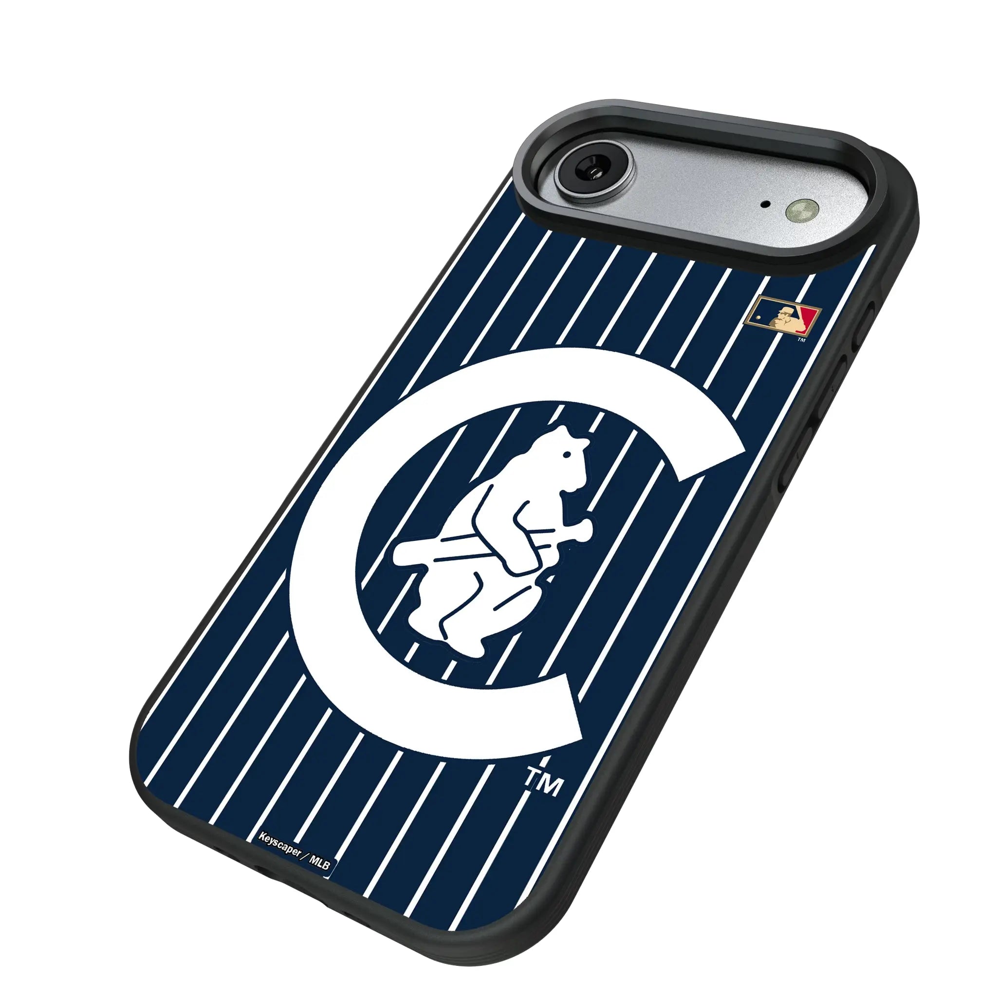 Chicago Cubs 1911-1912 - Cooperstown Collection Pinstripe Bump Phone Case
