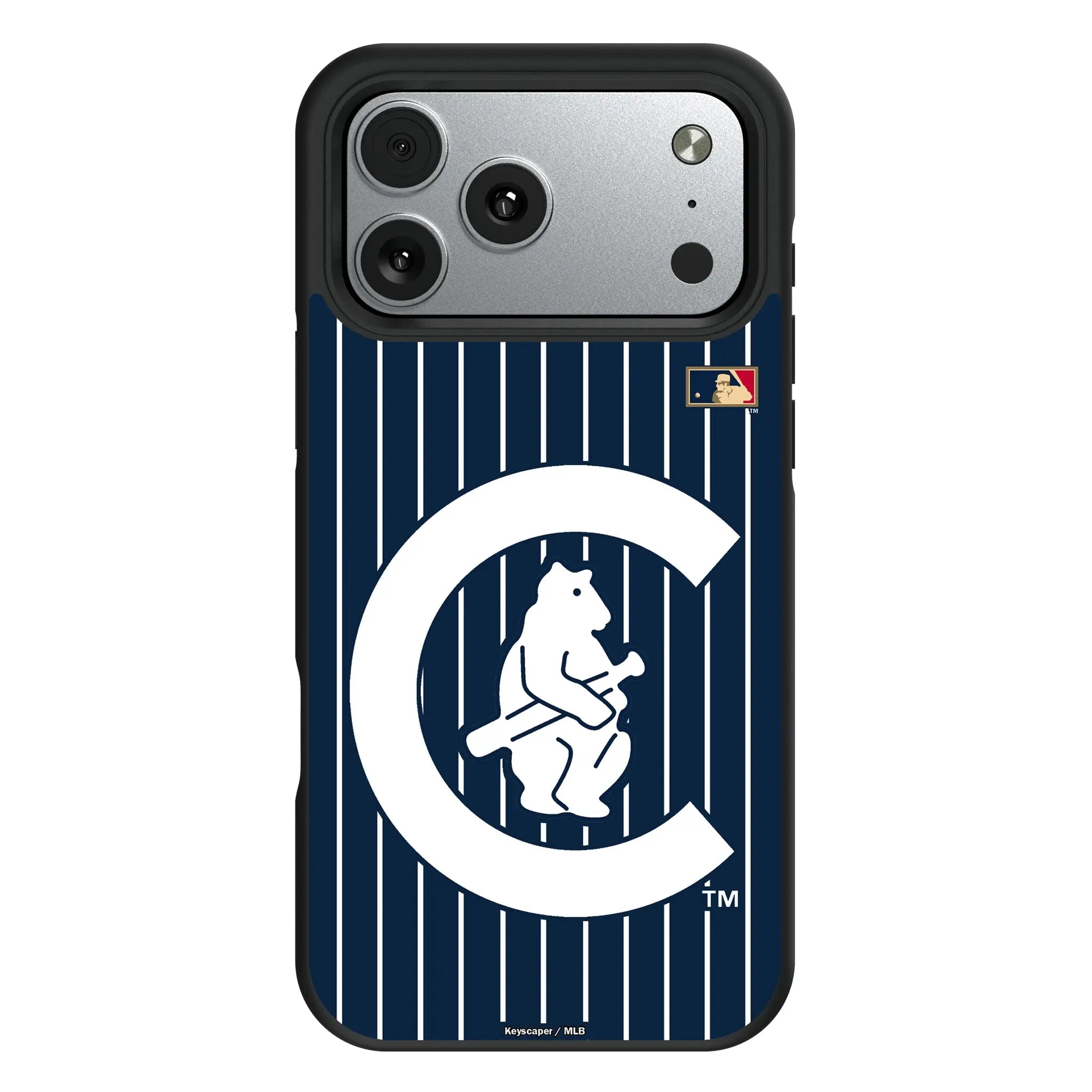 Chicago Cubs 1911-1912 - Cooperstown Collection Pinstripe Bump Phone Case