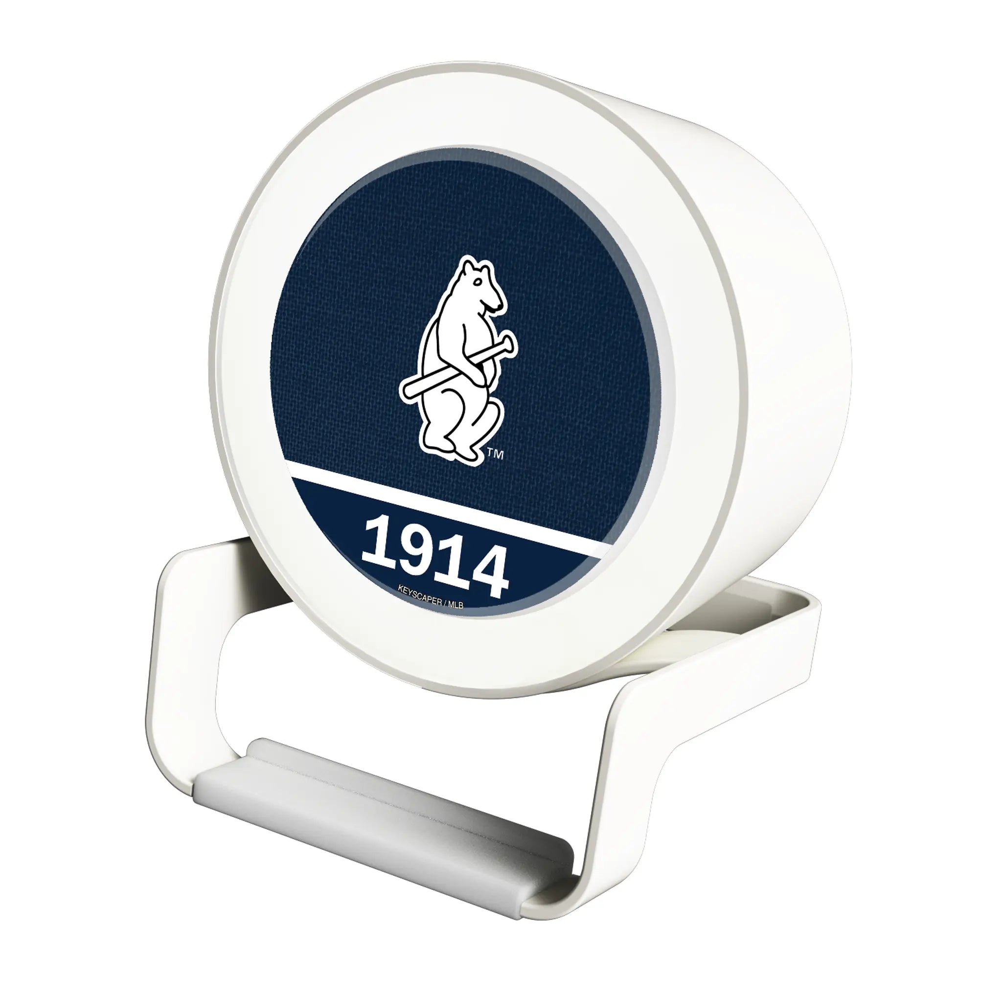 Chicago Cubs 1914 - Cooperstown Collection Endzone Solid Night Light Charger and Bluetooth Speaker